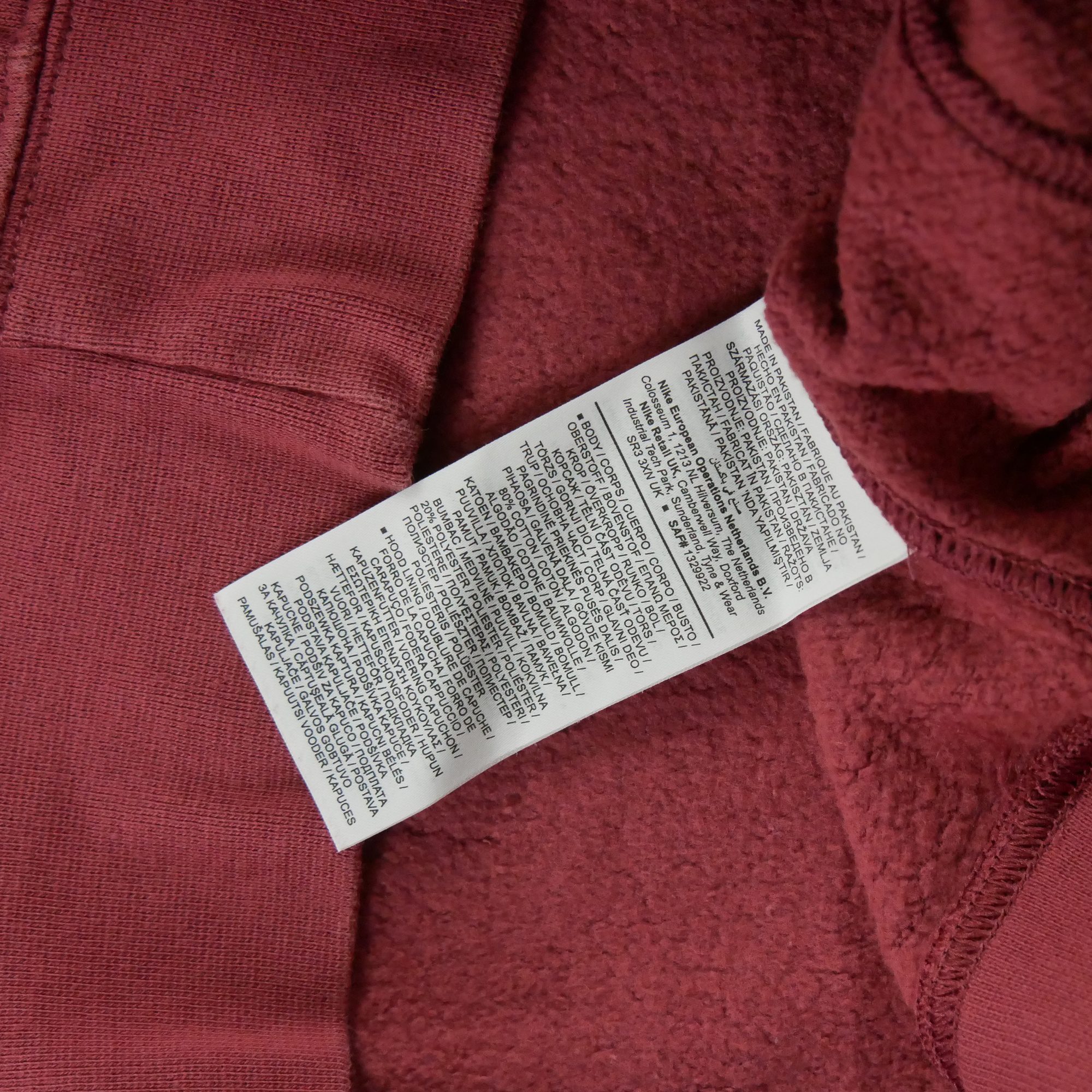 Sweat à capuche Homme  Rouge 7