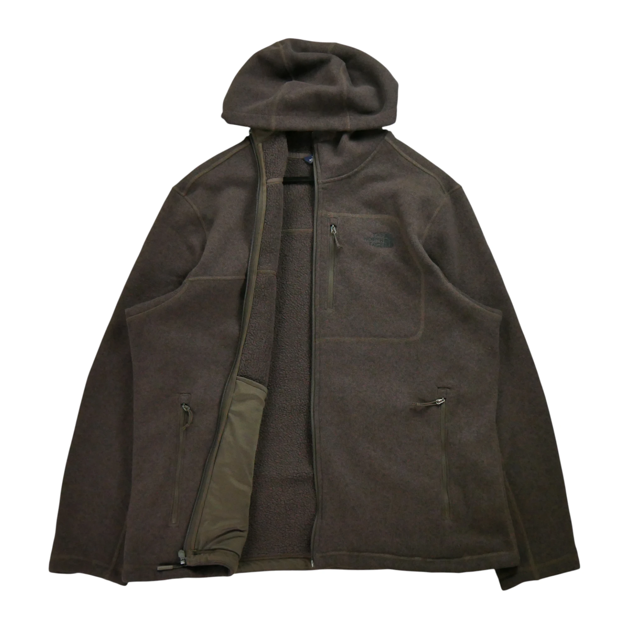 Veste polaire Homme  TNF Marron 2