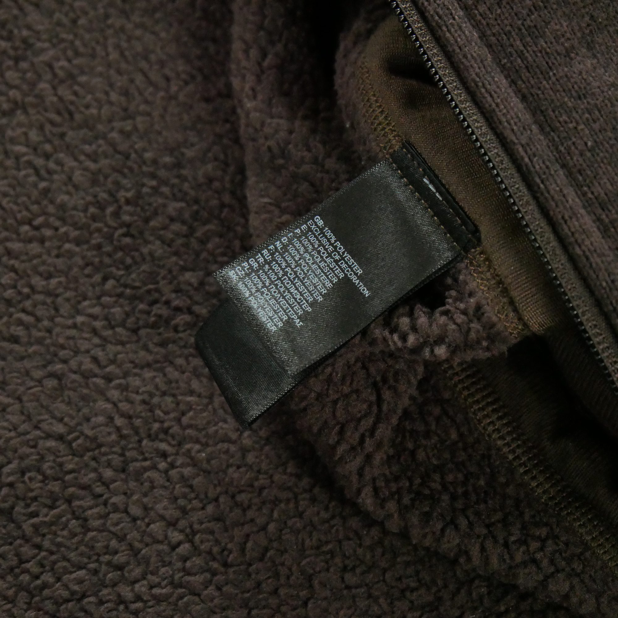 Veste polaire Homme  TNF Marron 7
