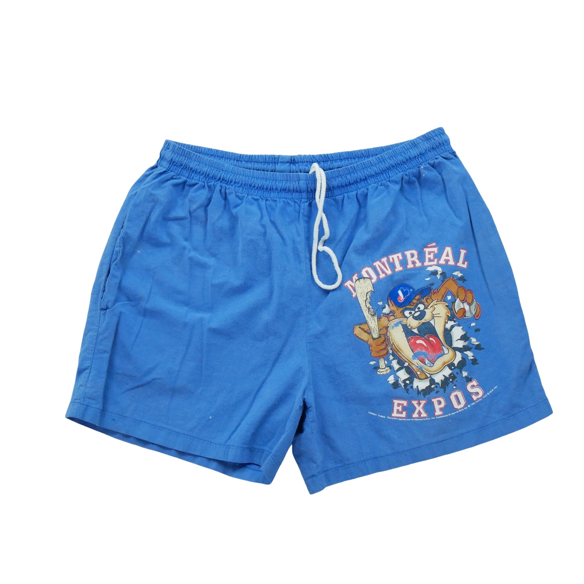 Short Homme  Vintage 90s Taz Bleu 1