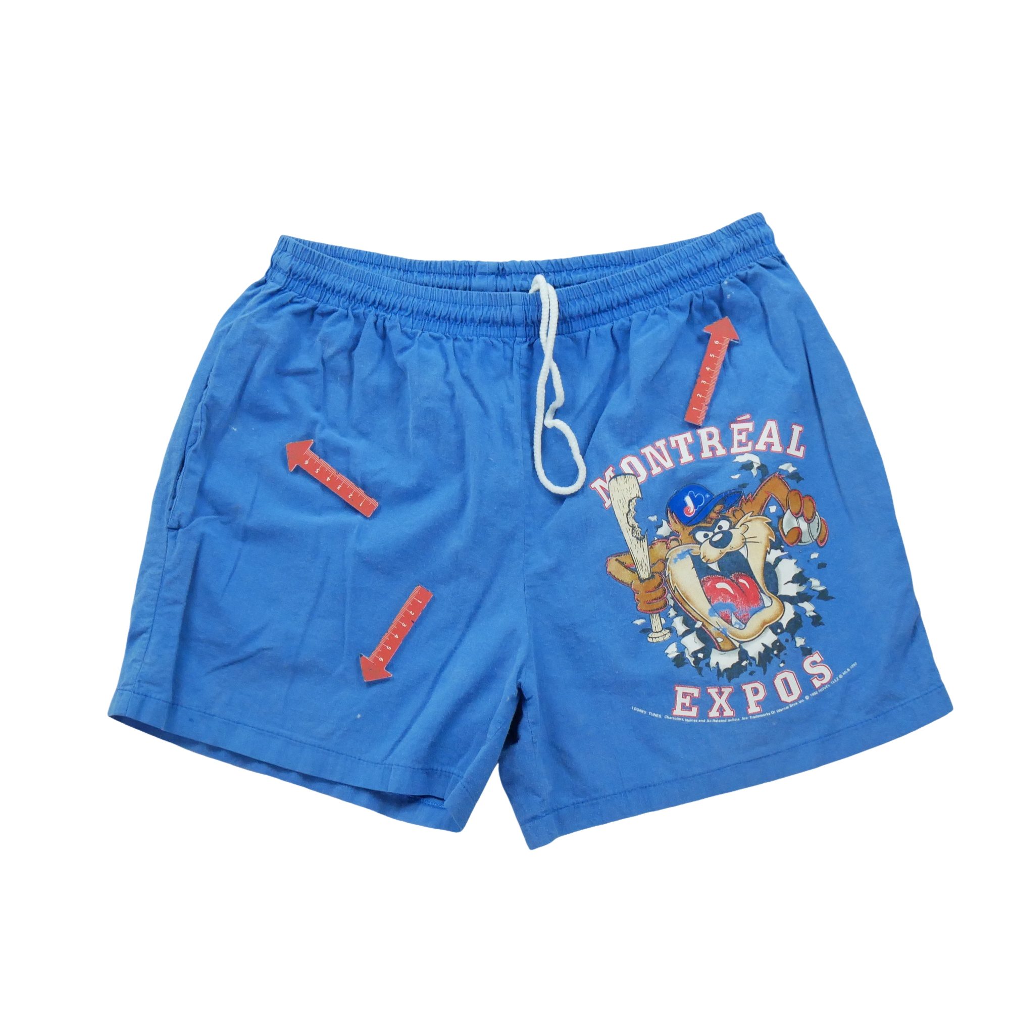 Short Homme  Vintage 90s Taz Bleu 5