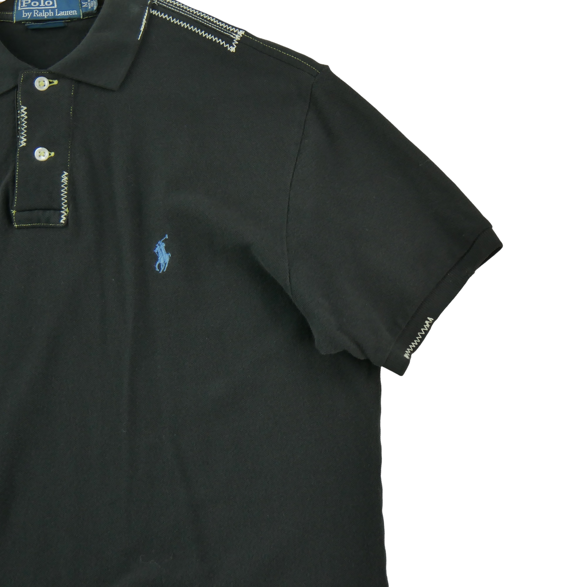 Polo manches courtes Homme  Noir 4