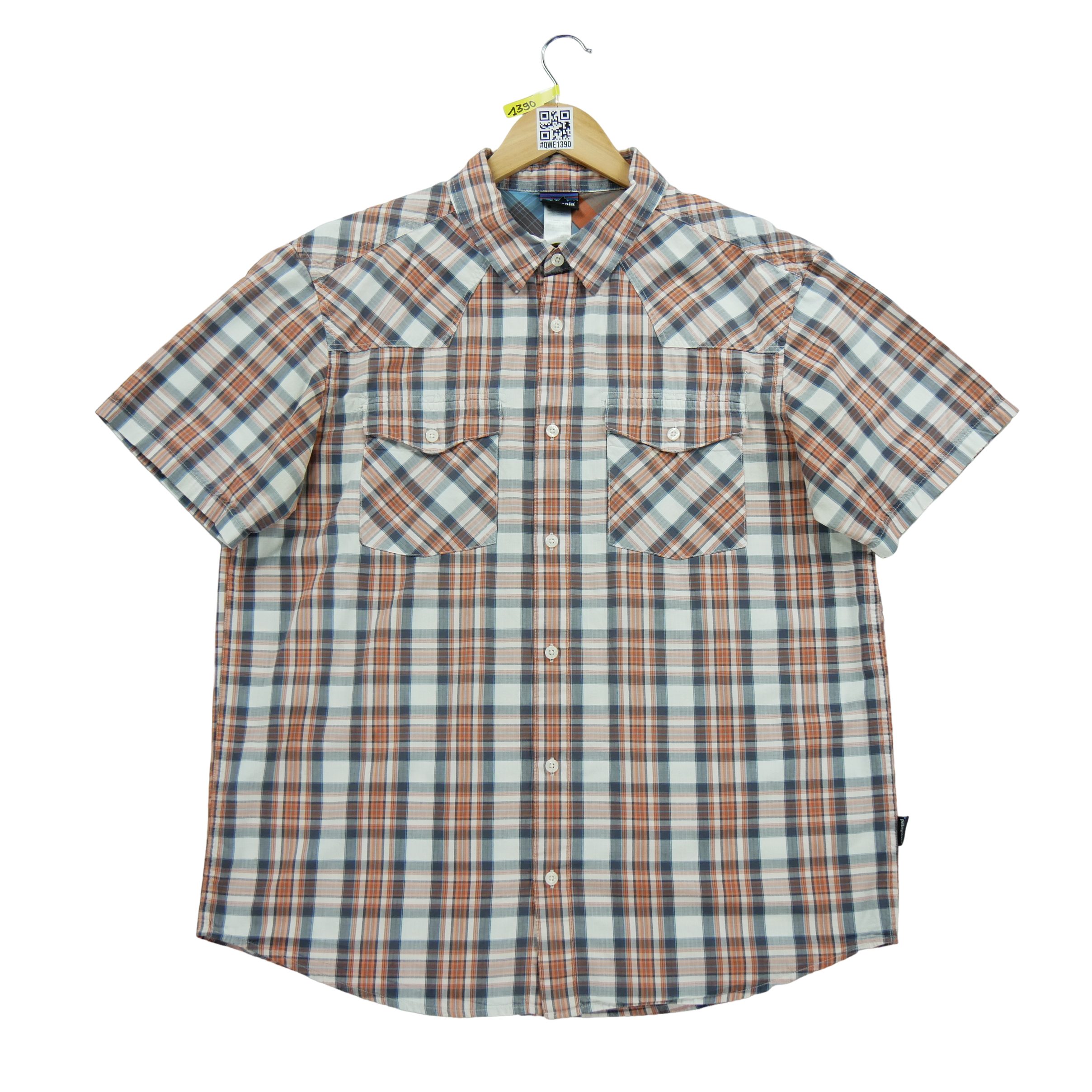 Chemise détente Homme à carreaux 1