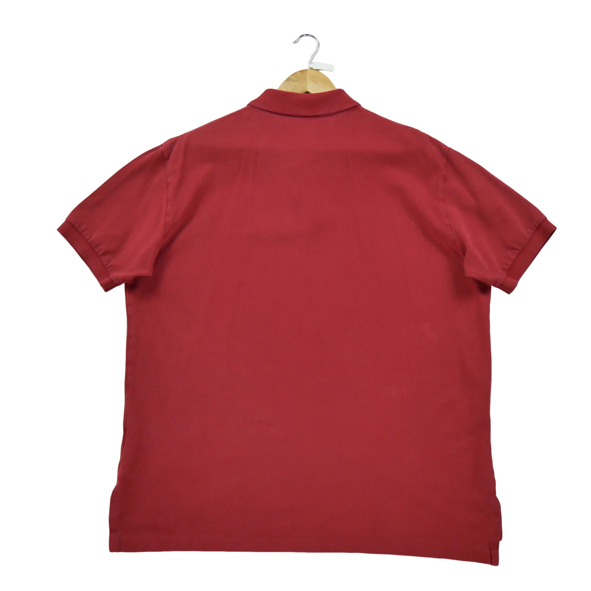 Polo manches courtes Homme  Rouge 3