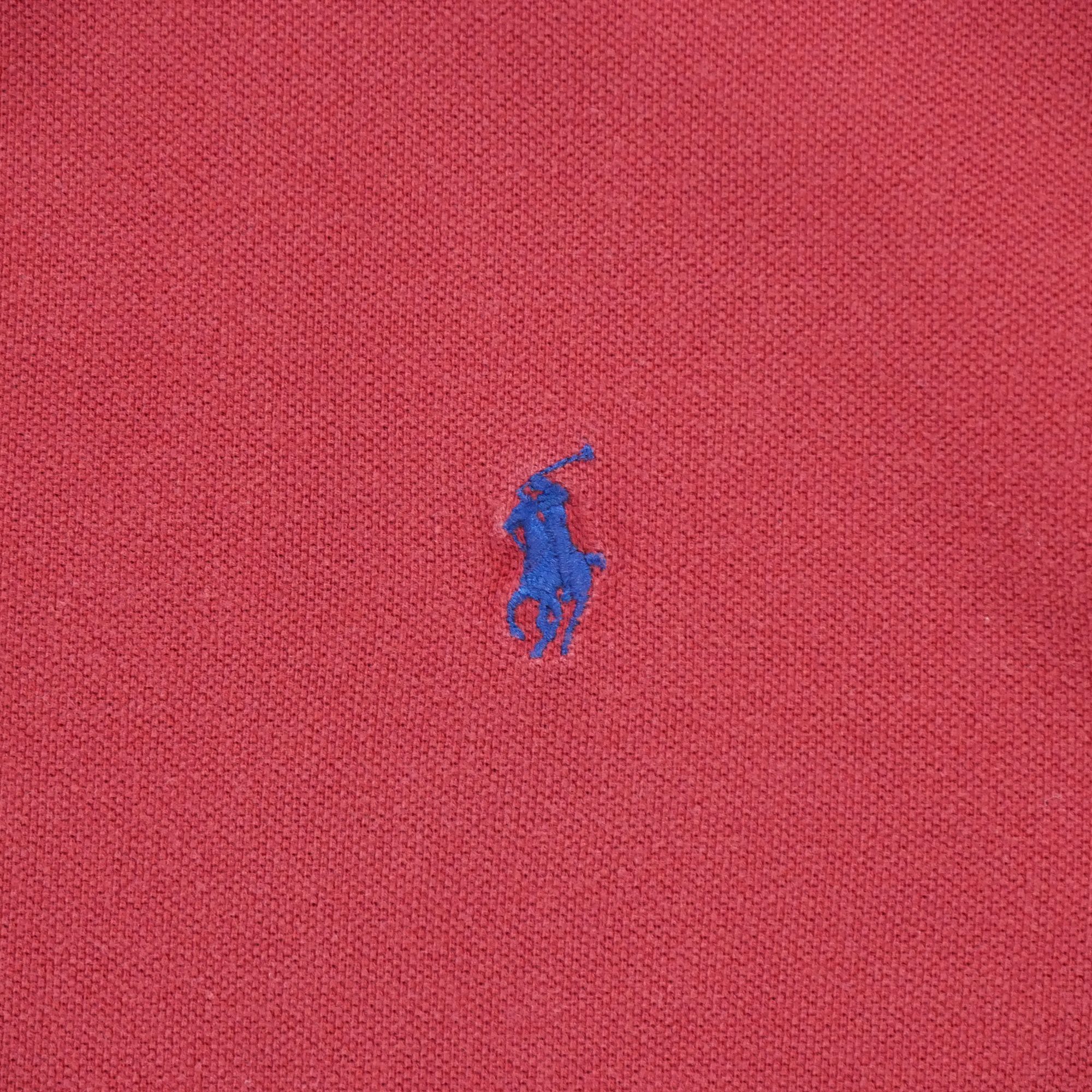 Polo manches courtes Homme  Rouge 5