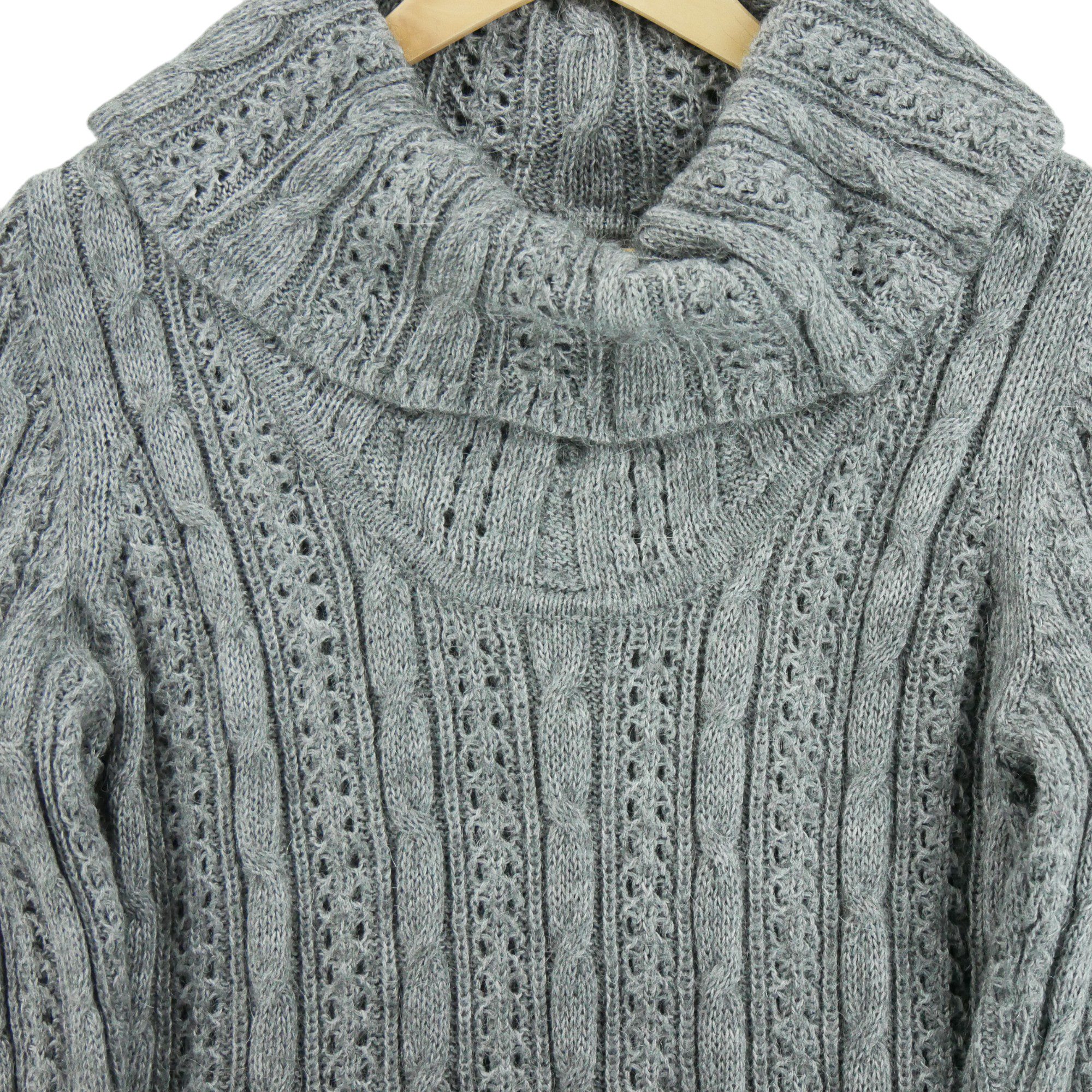 Pull Femme  en laine Gris 3