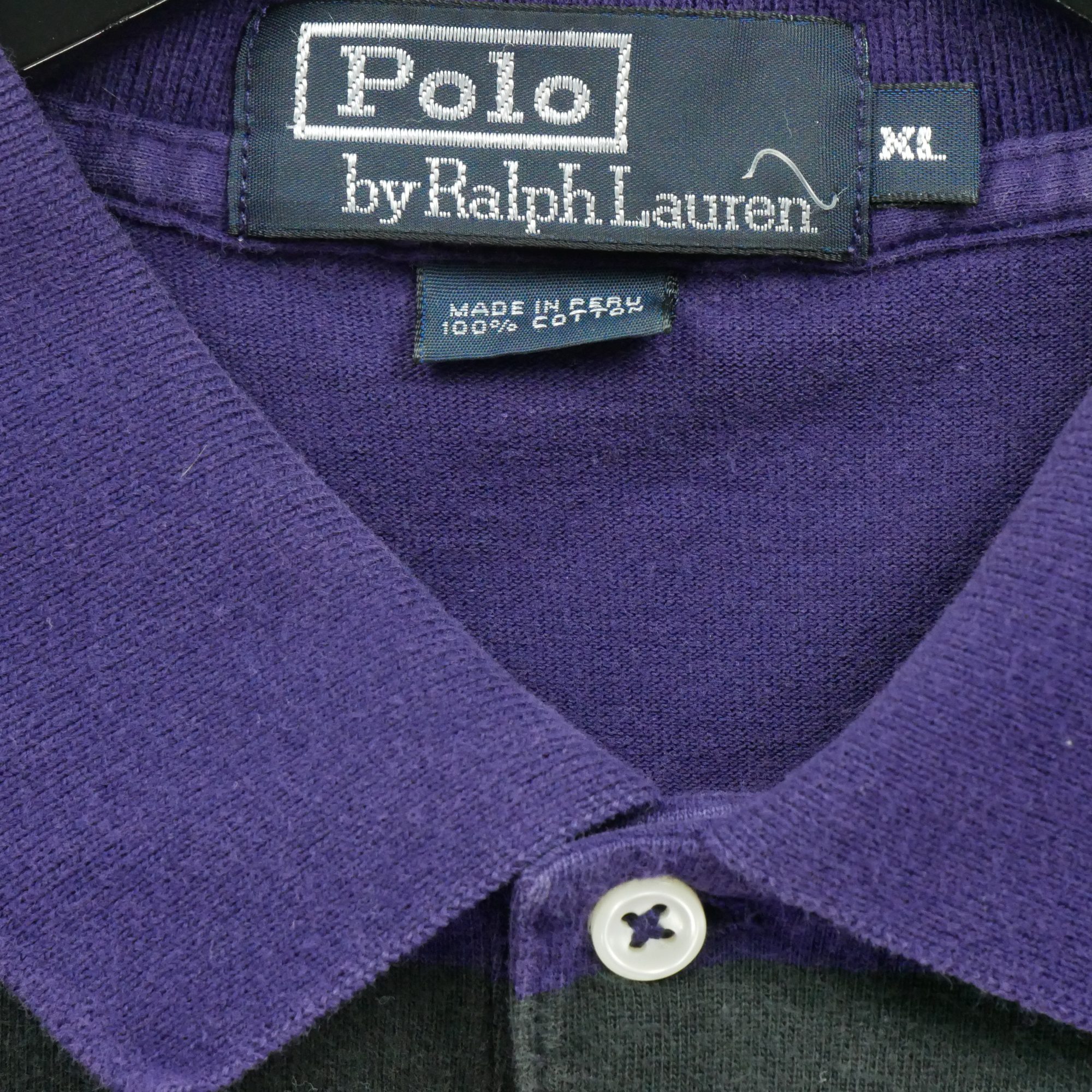Polo manches longues Homme  Noir 7