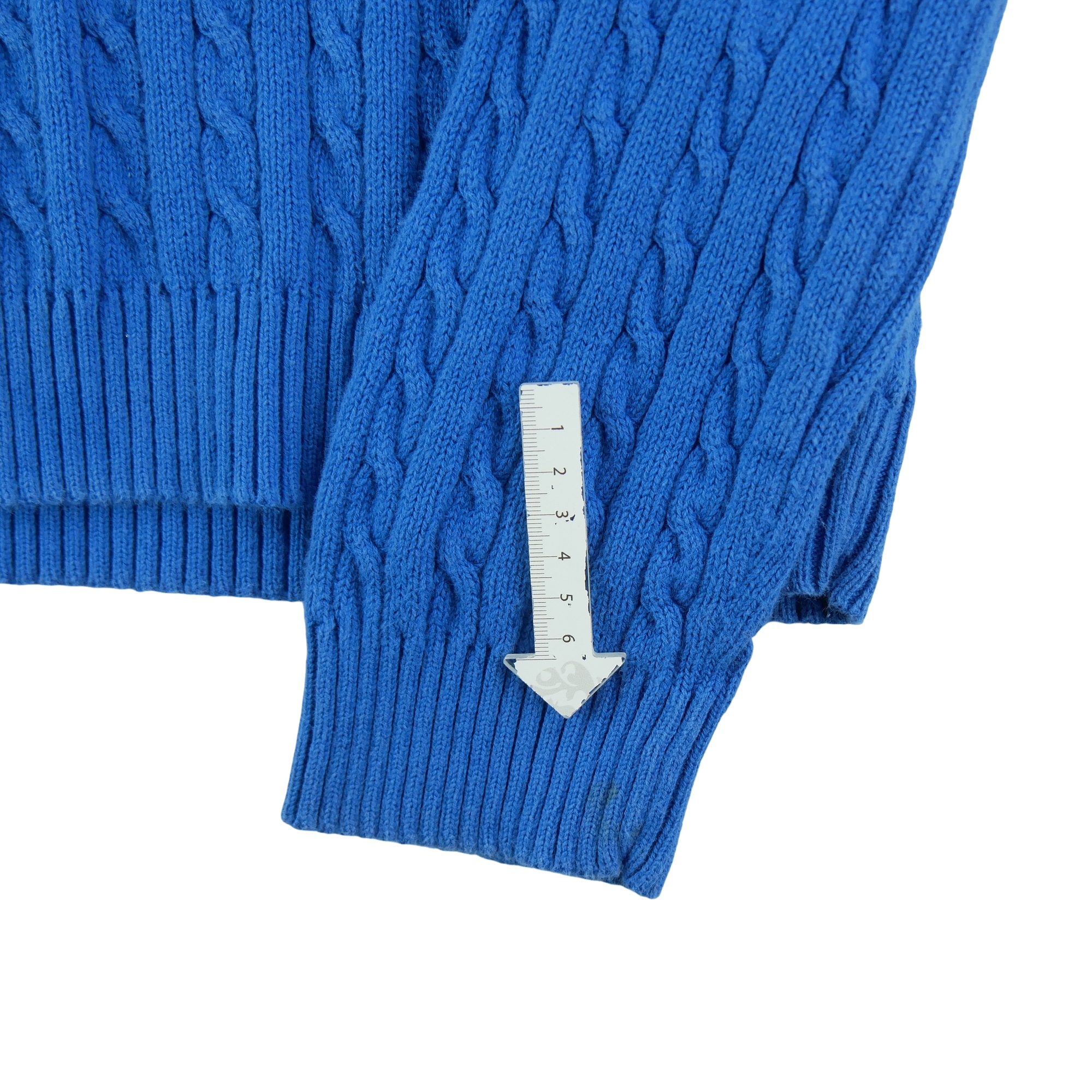 Pull Femme  maille torsadée Bleu 5