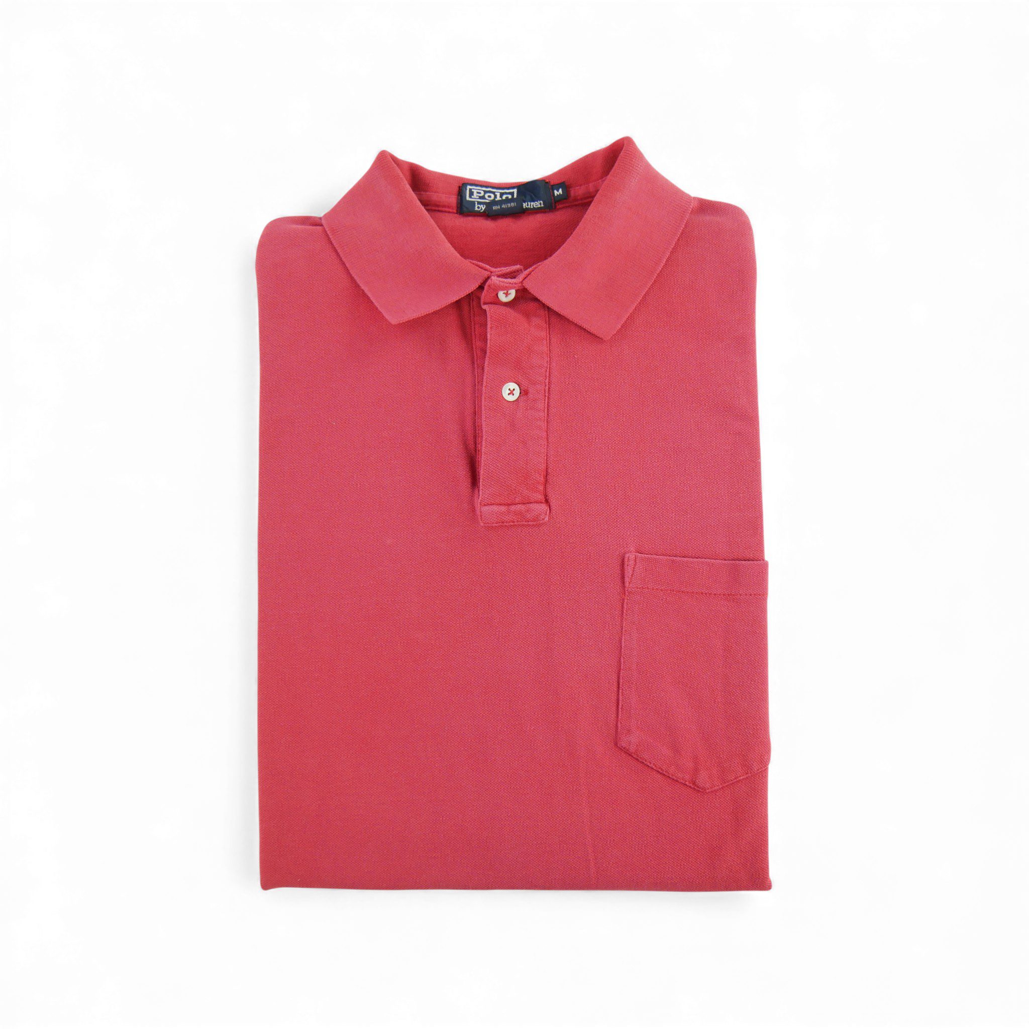 Polo manches courtes Homme  Rouge 1