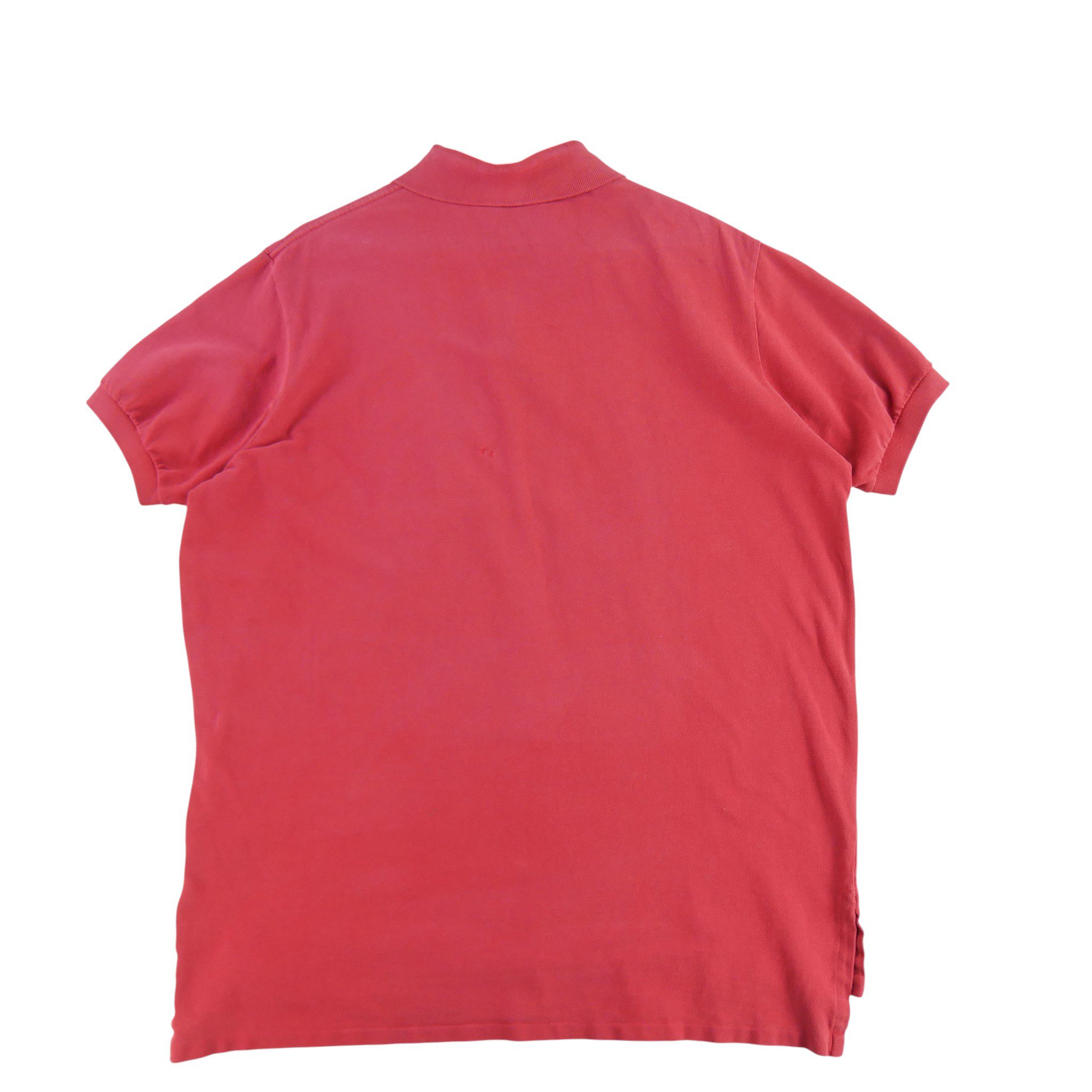 Polo manches courtes Homme  Rouge 3
