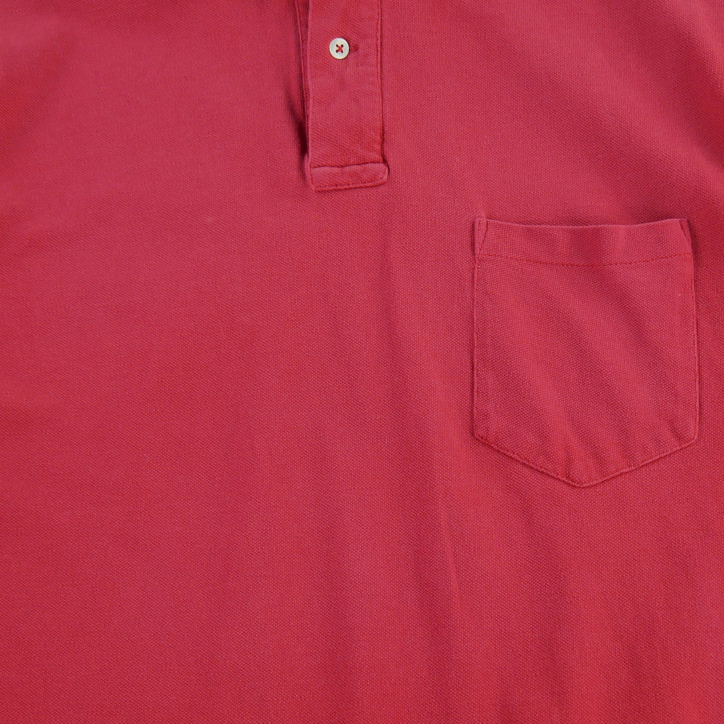 Polo manches courtes Homme  Rouge 4