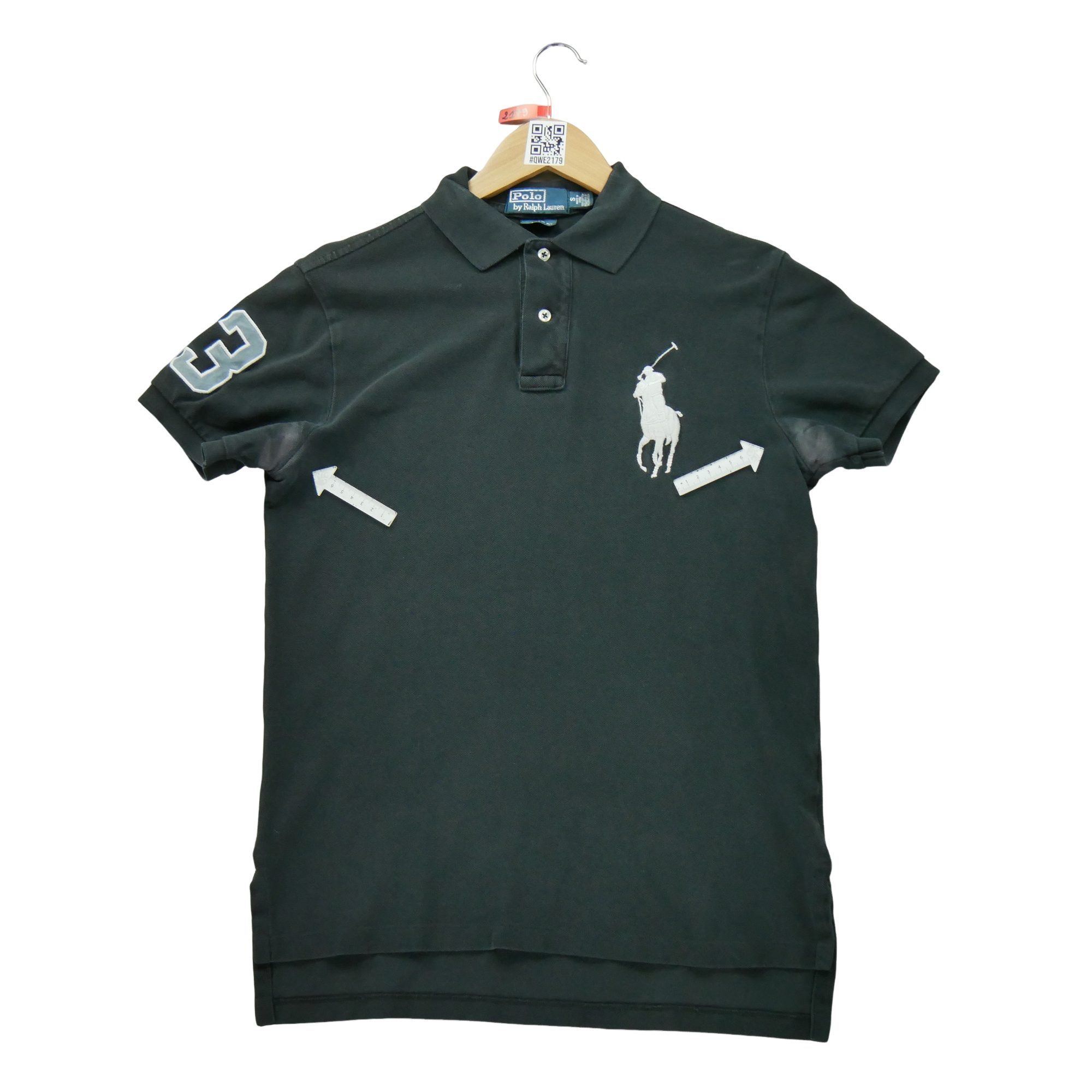 Polo manches courtes Homme  Noir 5
