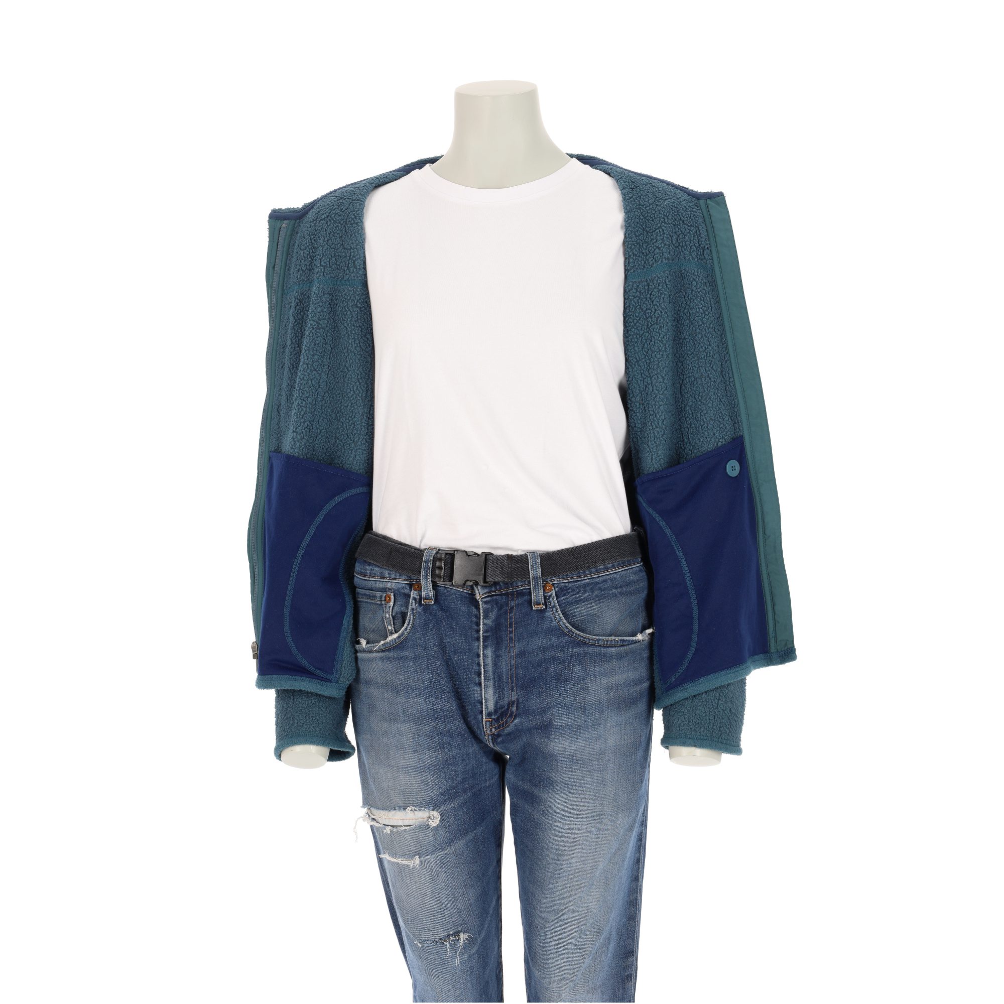 Veste polaire Femme  Turquoise 3