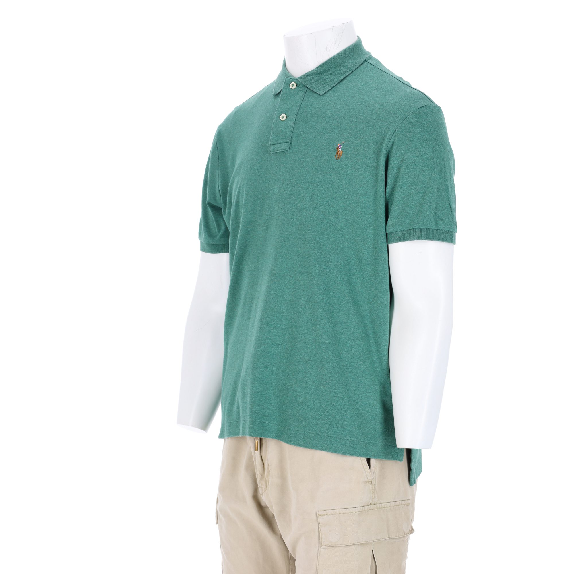 Polo manches courtes Homme  Vert 4