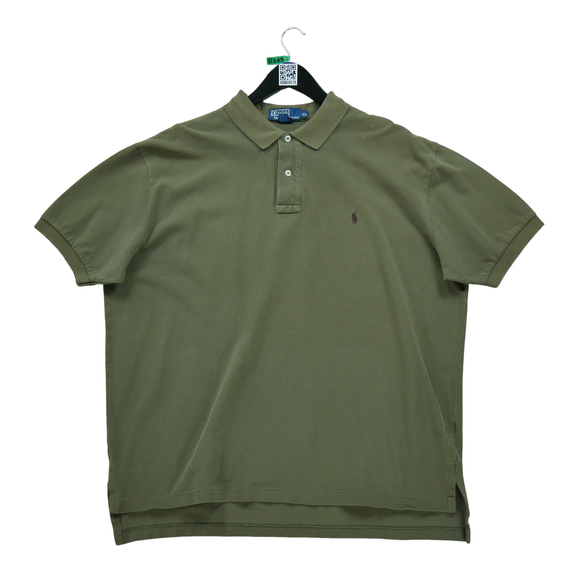 Polo manches courtes Homme  Kaki 2