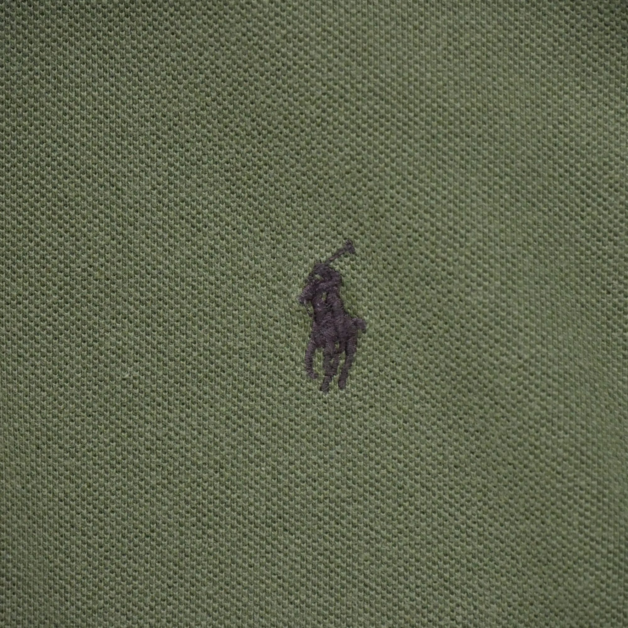 Polo manches courtes Homme  Kaki 5