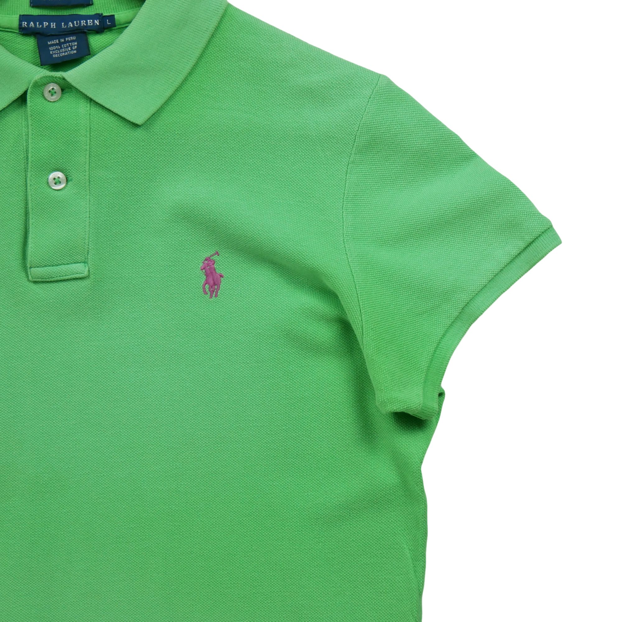 Polo manches courtes Femme  Vert 4
