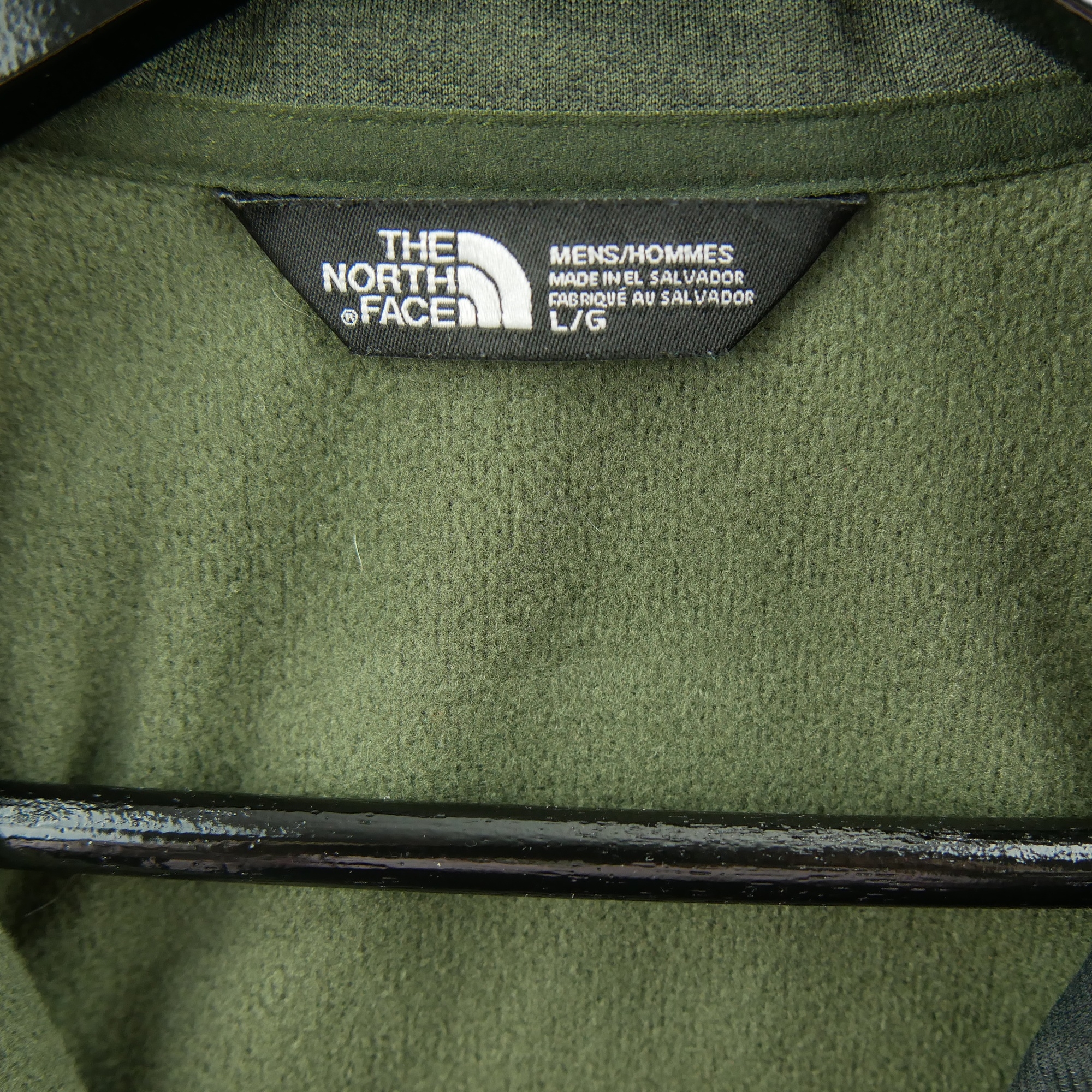 Pull polaire Homme  TNF Vert 7