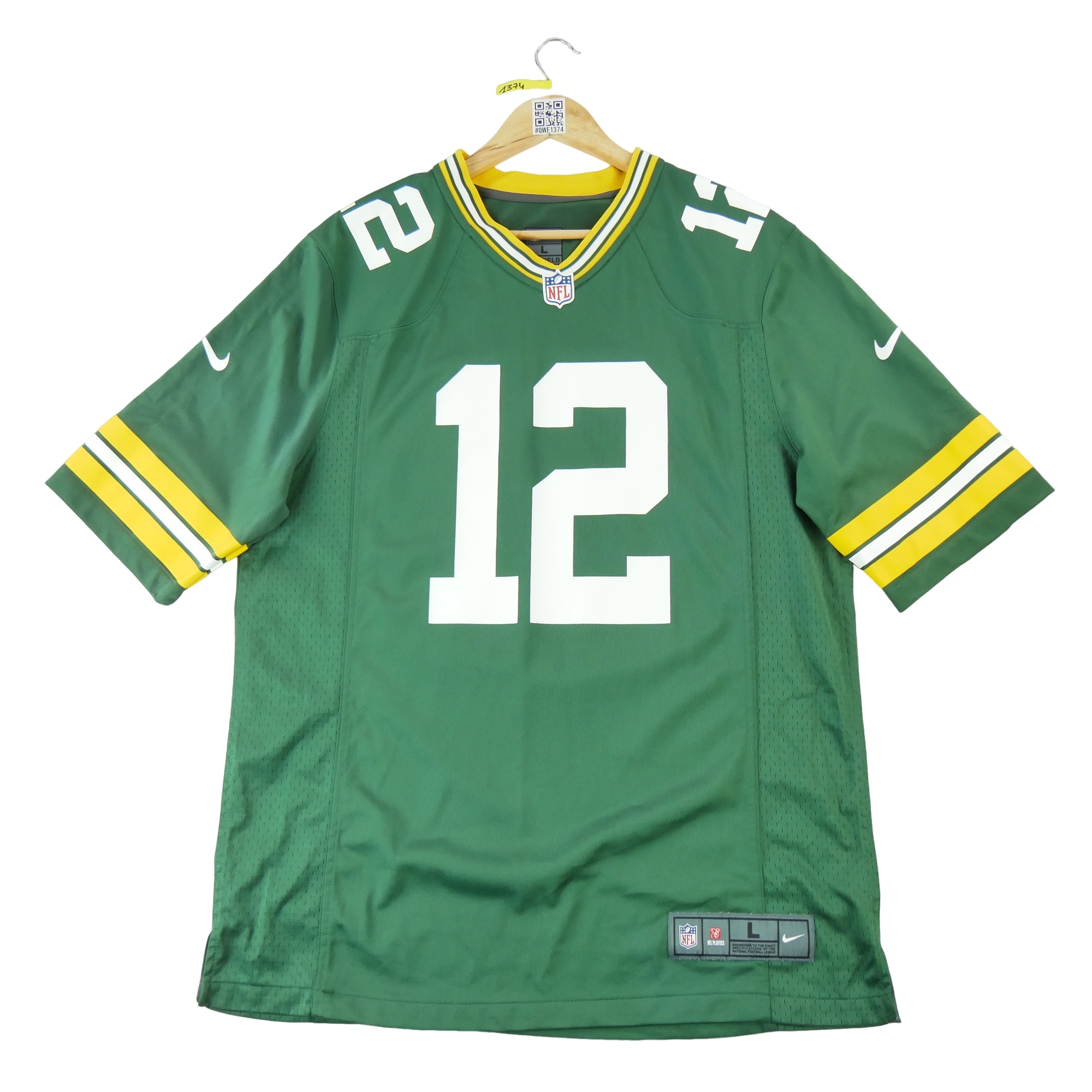 Maillot Homme NFL Green Bay Packers Vert 1