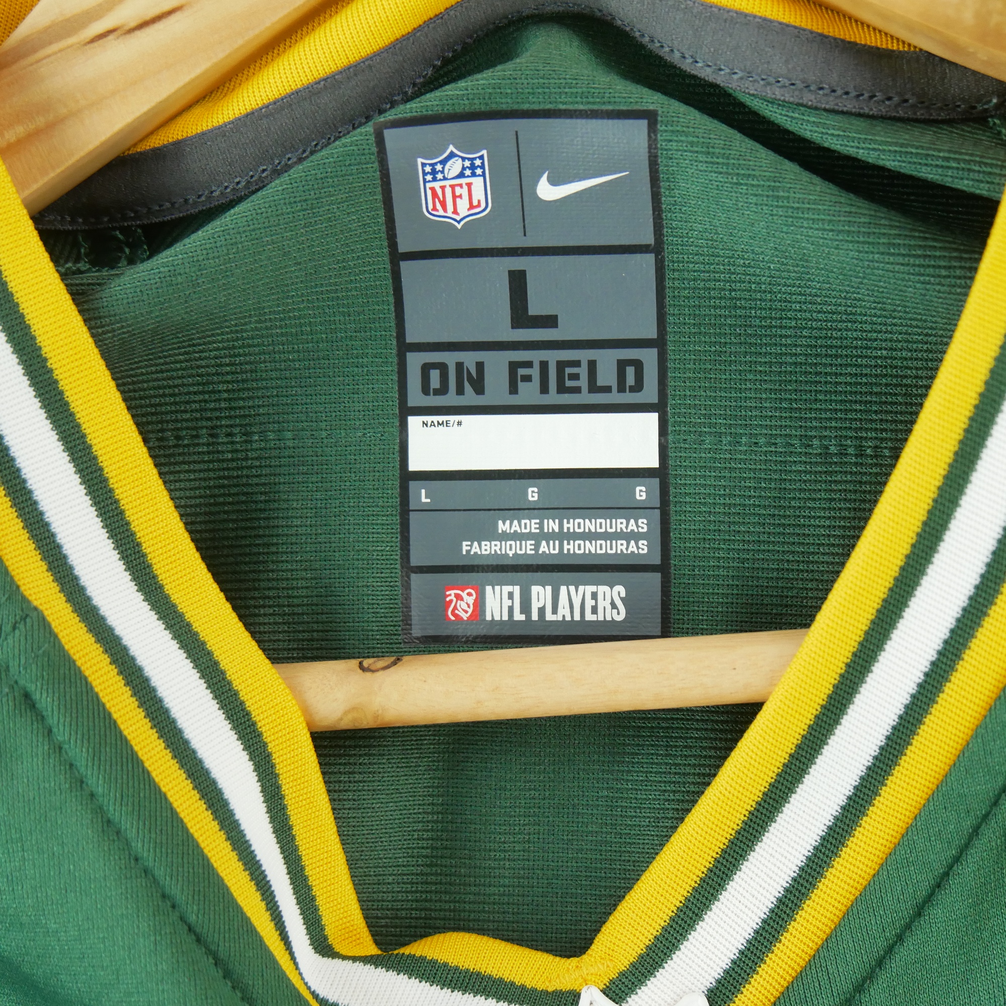 Maillot Homme NFL Green Bay Packers Vert 9