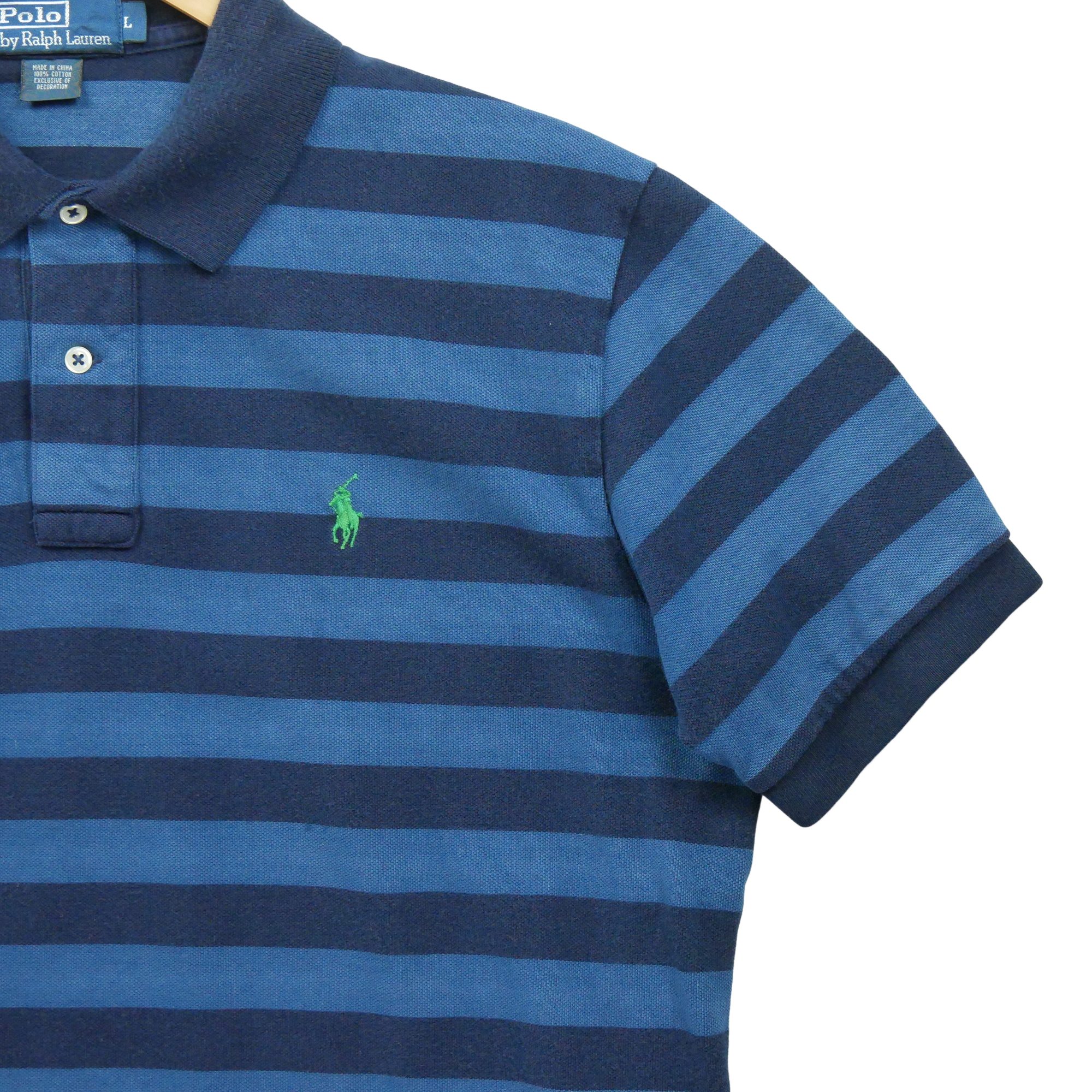 Polo manches courtes Homme  Marine 4