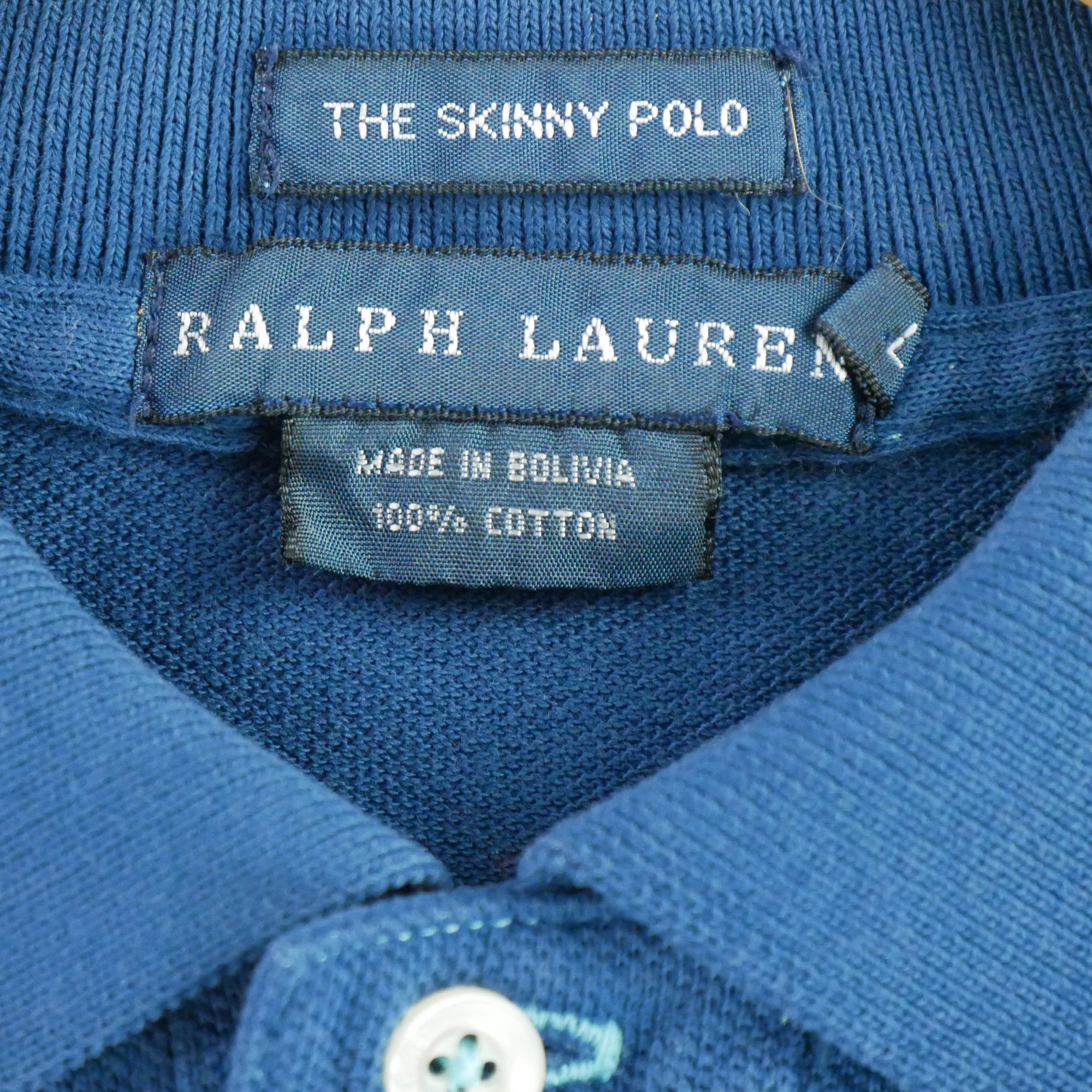 Polo manches longues Femme  Bleu 6