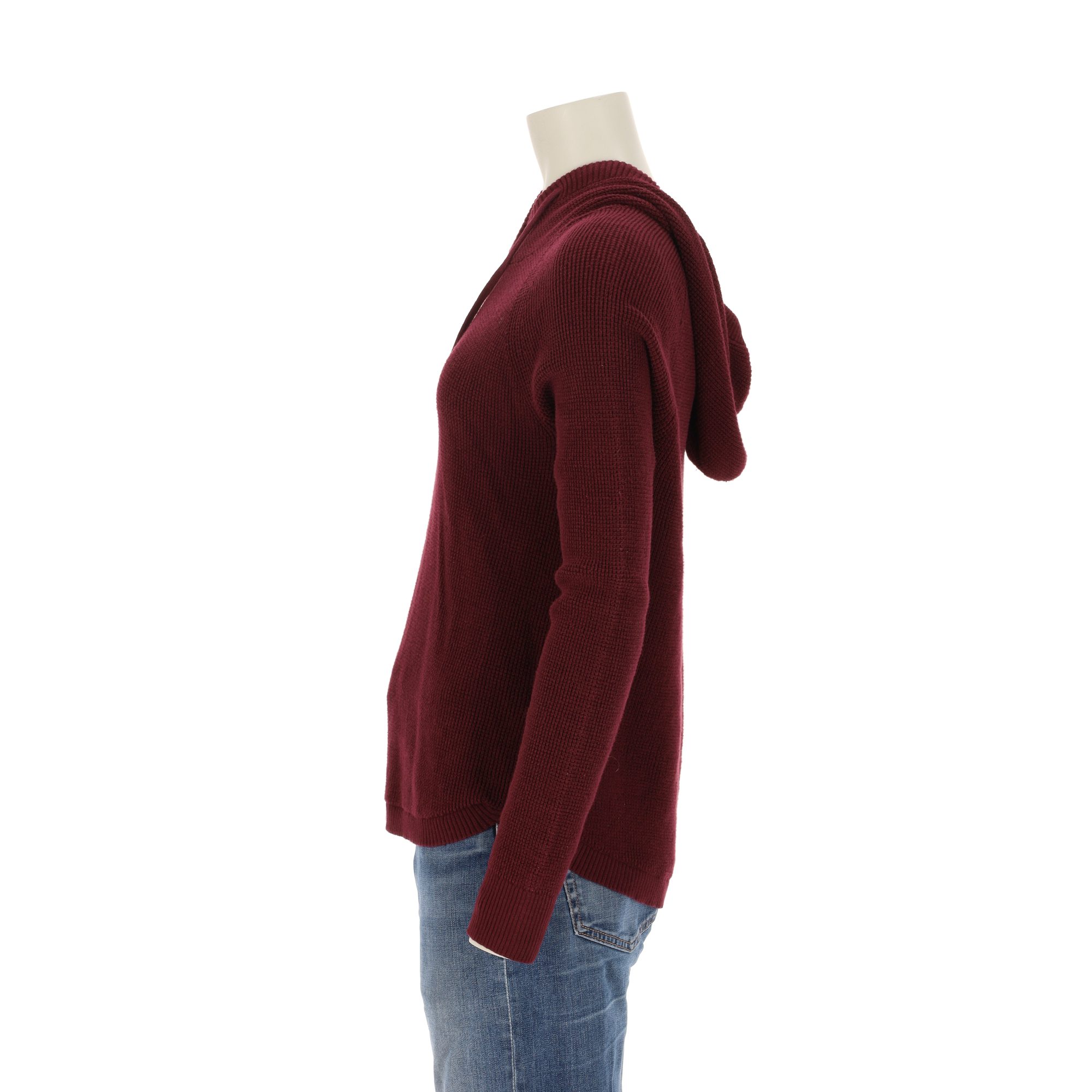 Sweat à capuche Femme  Bordeaux 3