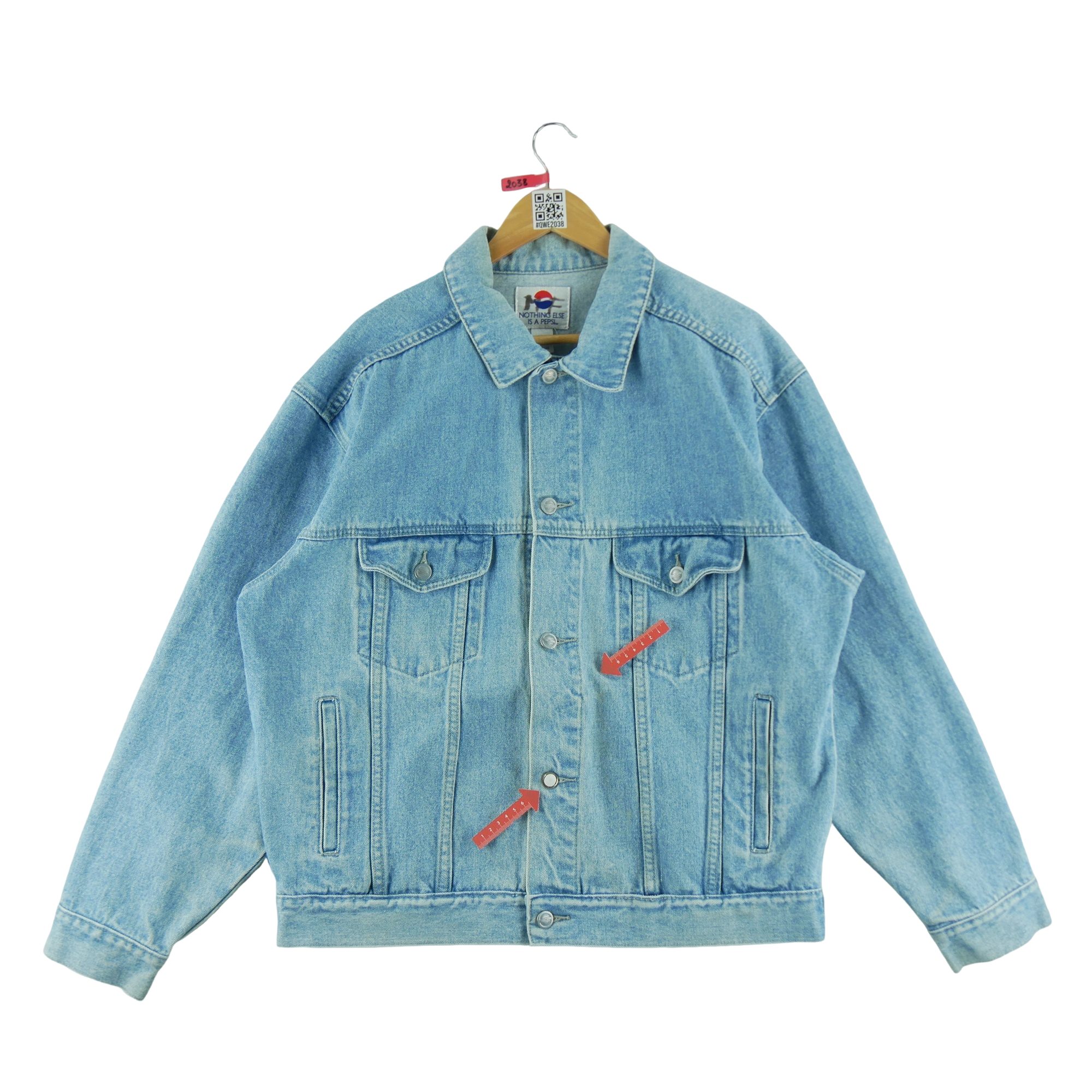 Veste Femme  Vintage Bleu clair 5