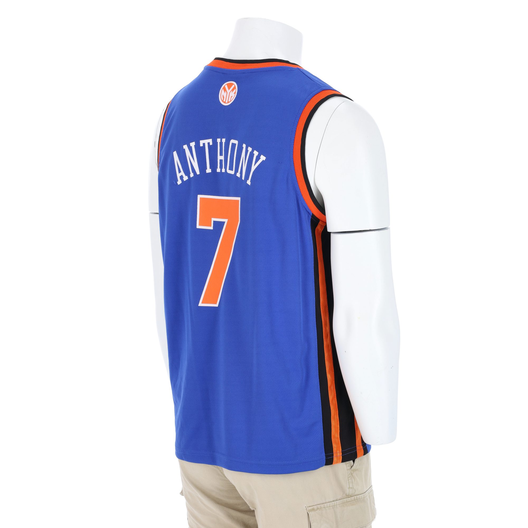 Maillot Homme NBA New York Knicks Bleu 5