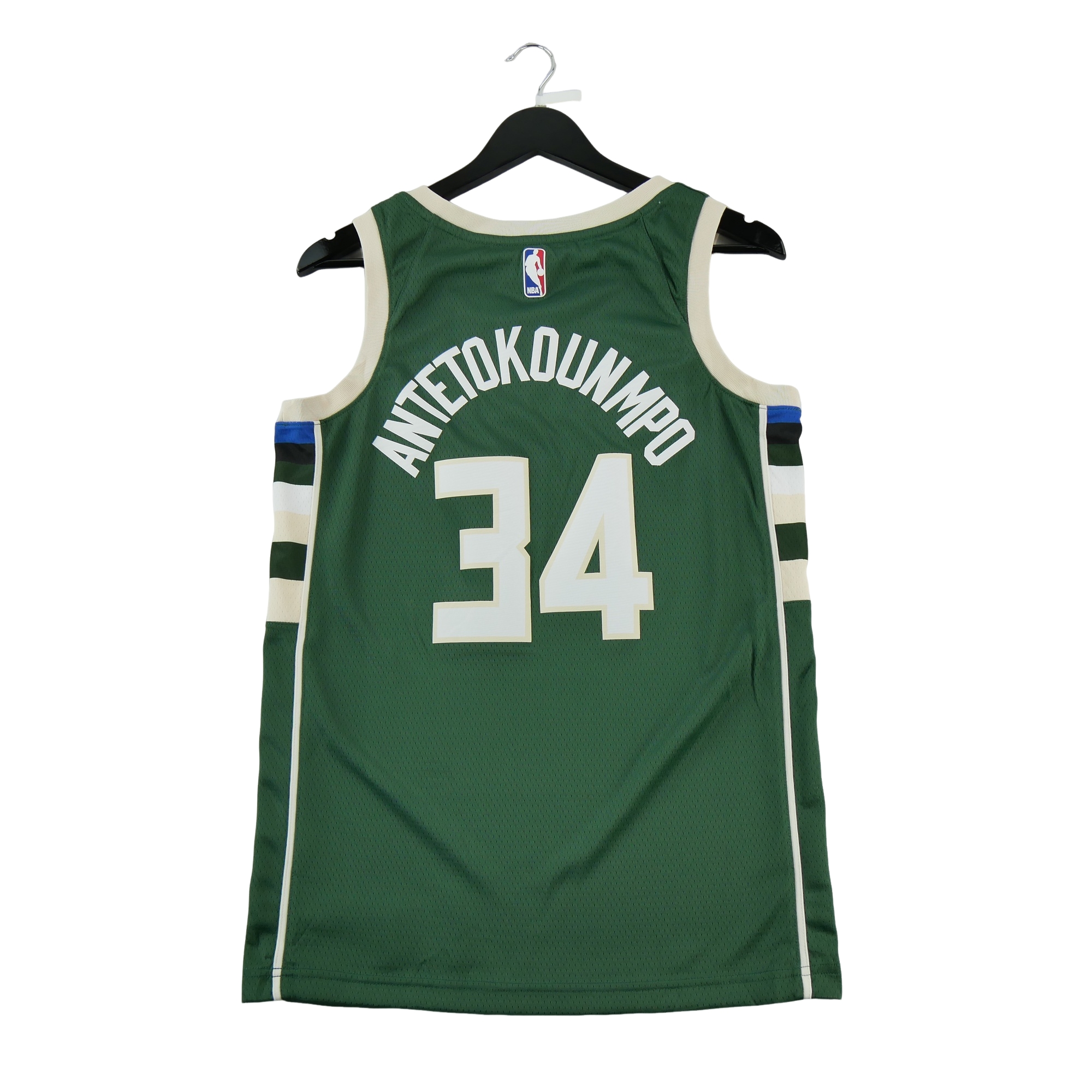 Maillot Homme NBA Milwaukee Bucks Vert 2
