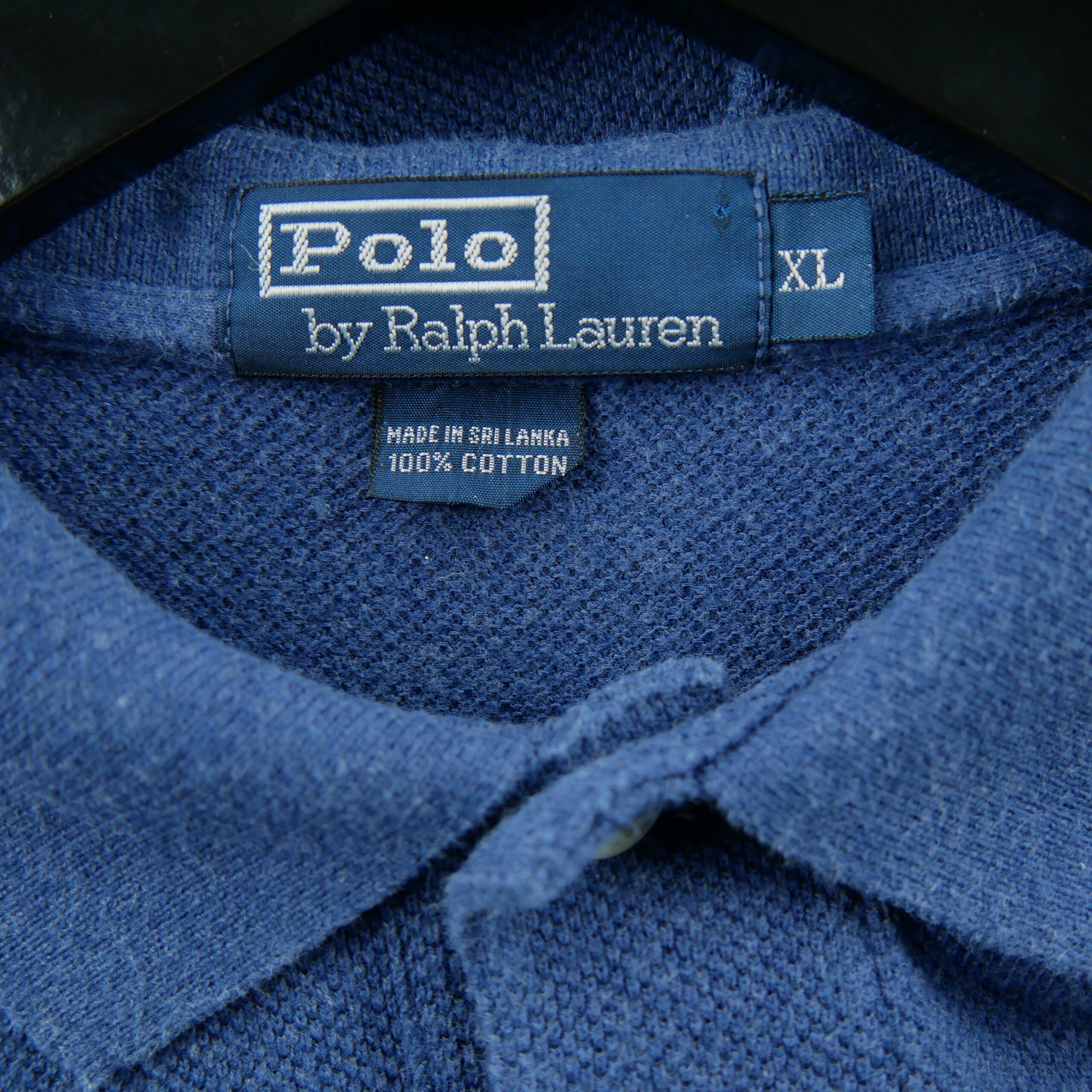 Polo manches longues Homme  Bleu 8