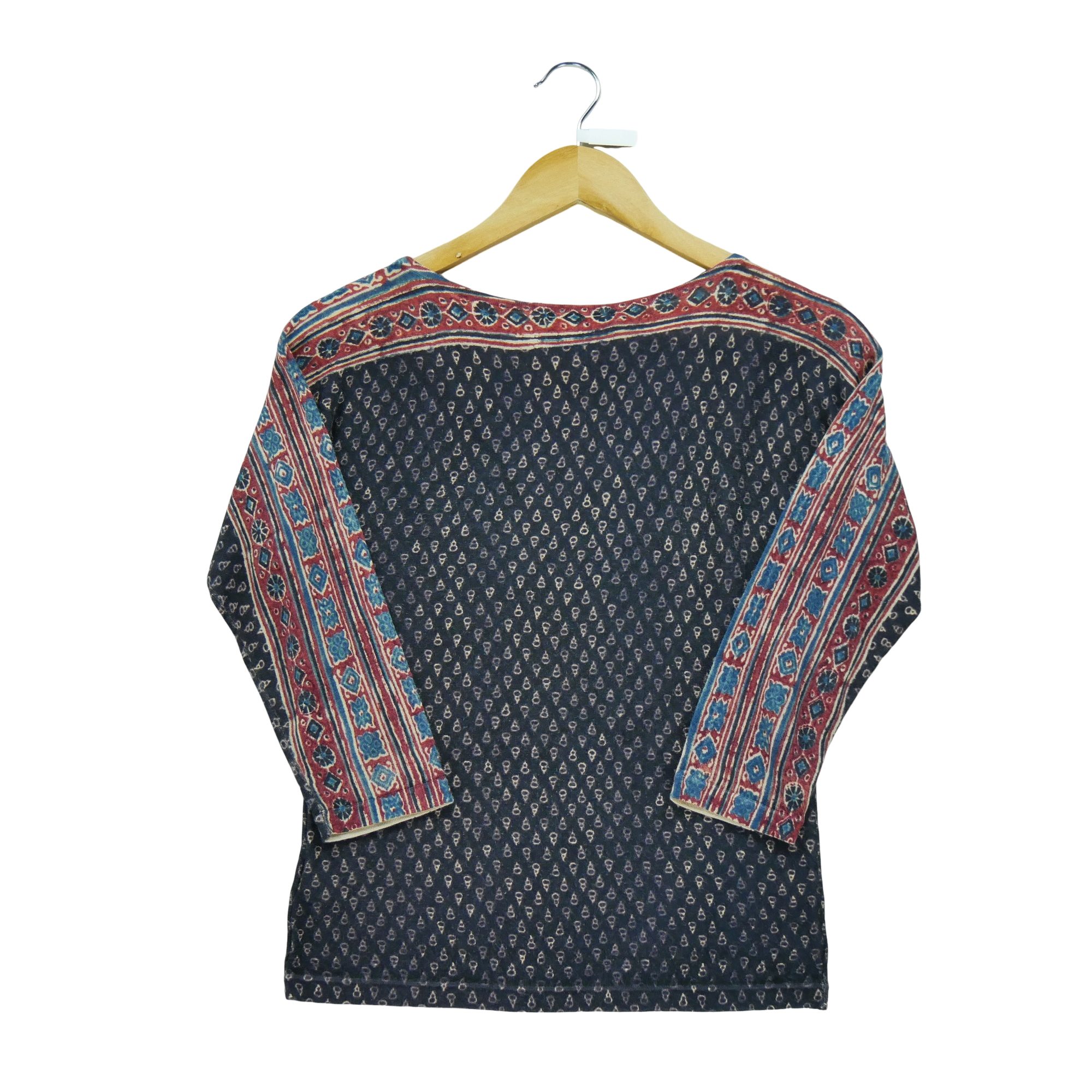 T-shirt manches longues Femme  Marine 2