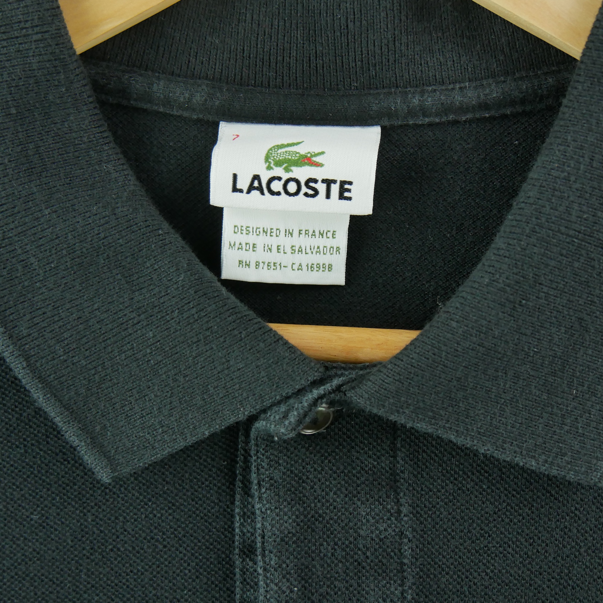 Polo manches courtes Homme  Noir 8