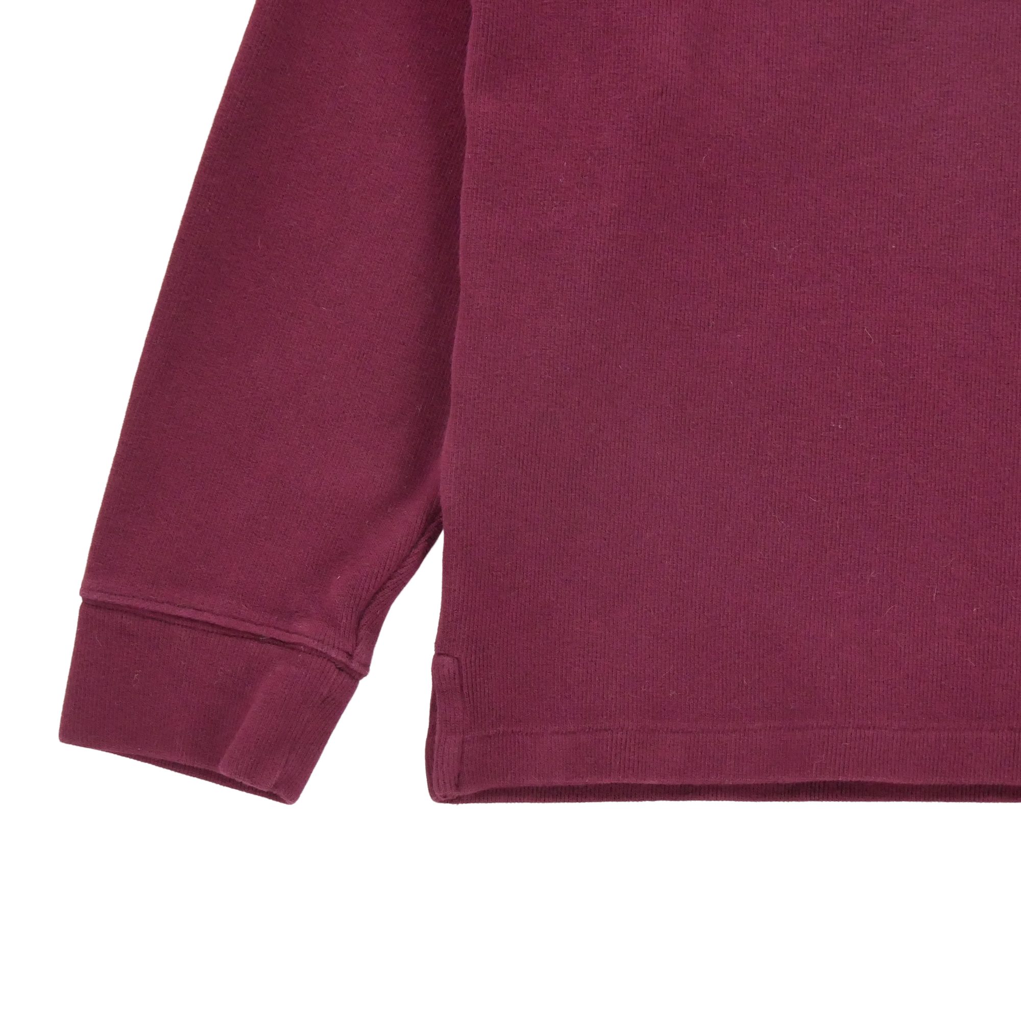 Pull Homme  demi-zippé Bordeaux 5