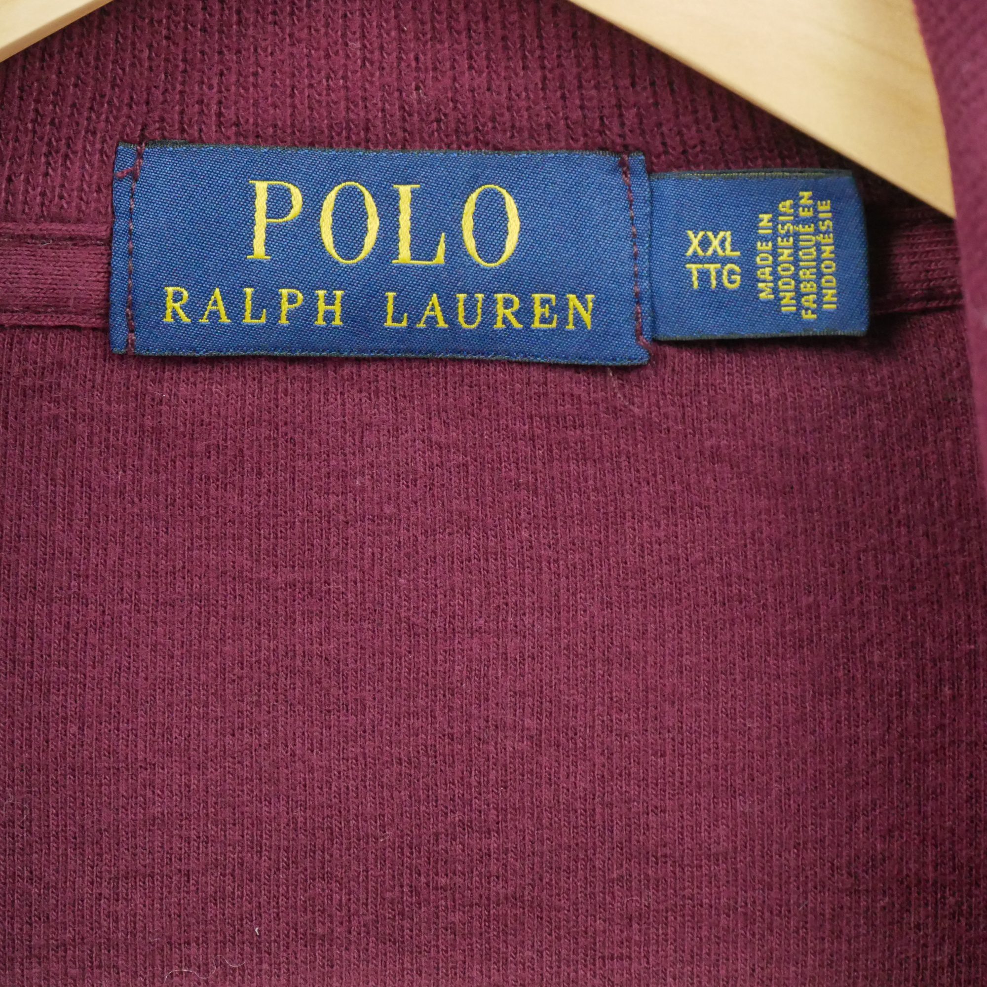 Pull Homme  demi-zippé Bordeaux 6