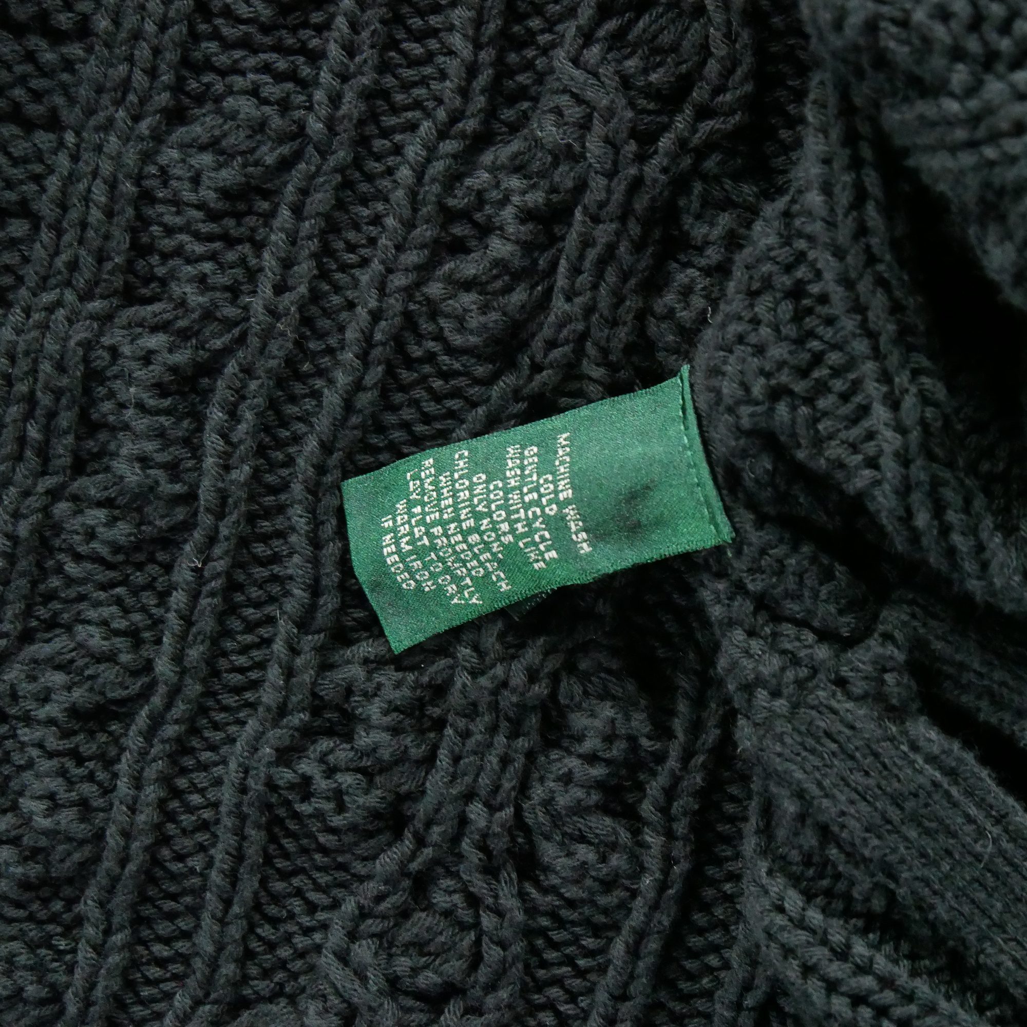 Pull Femme  en maille torsadée Noir 5