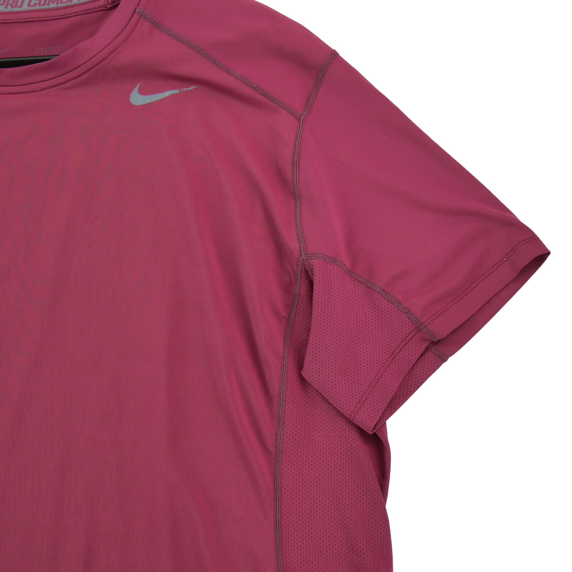 T-shirt manches courtes Homme  Bordeaux 3