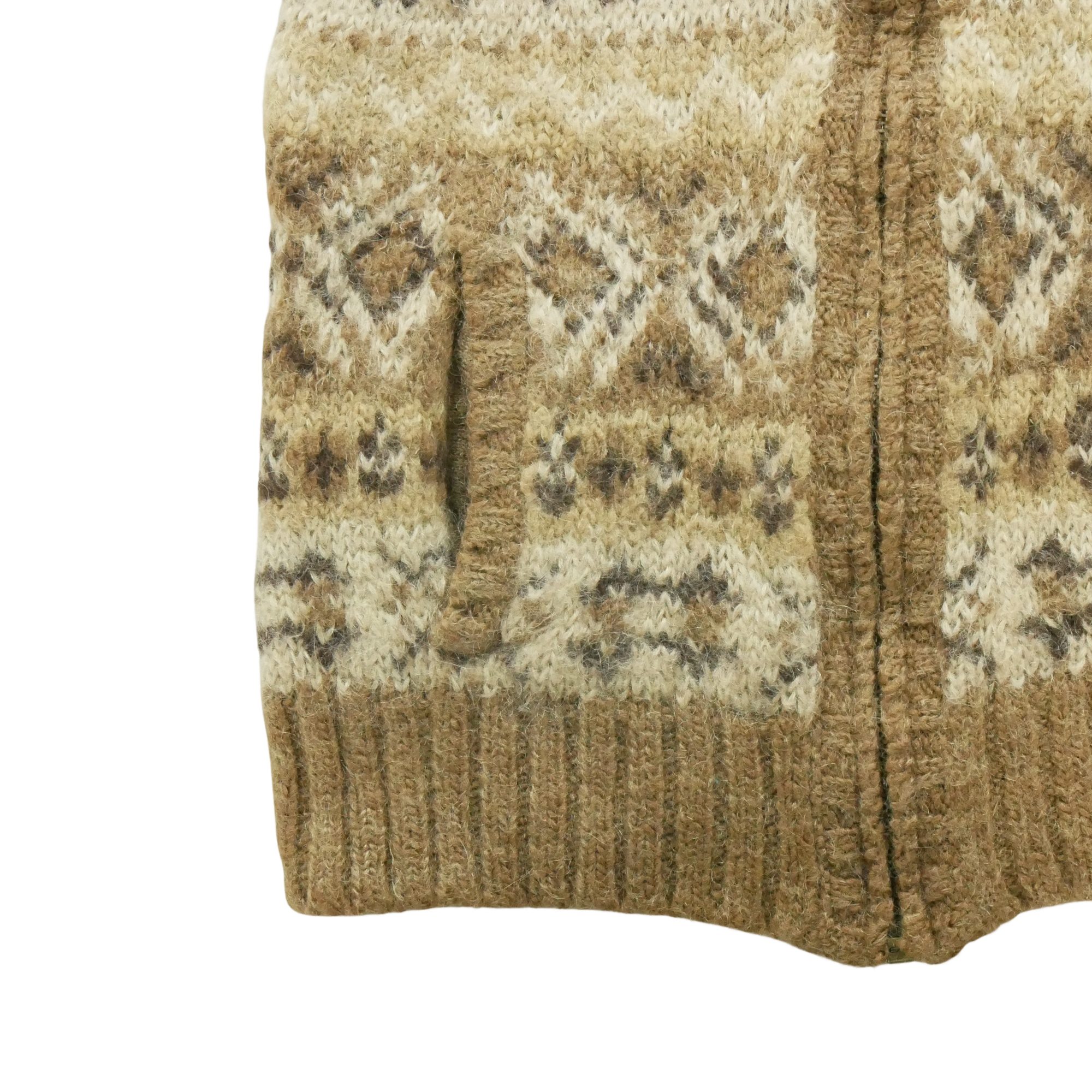 Pull Femme  en laine Marron 4