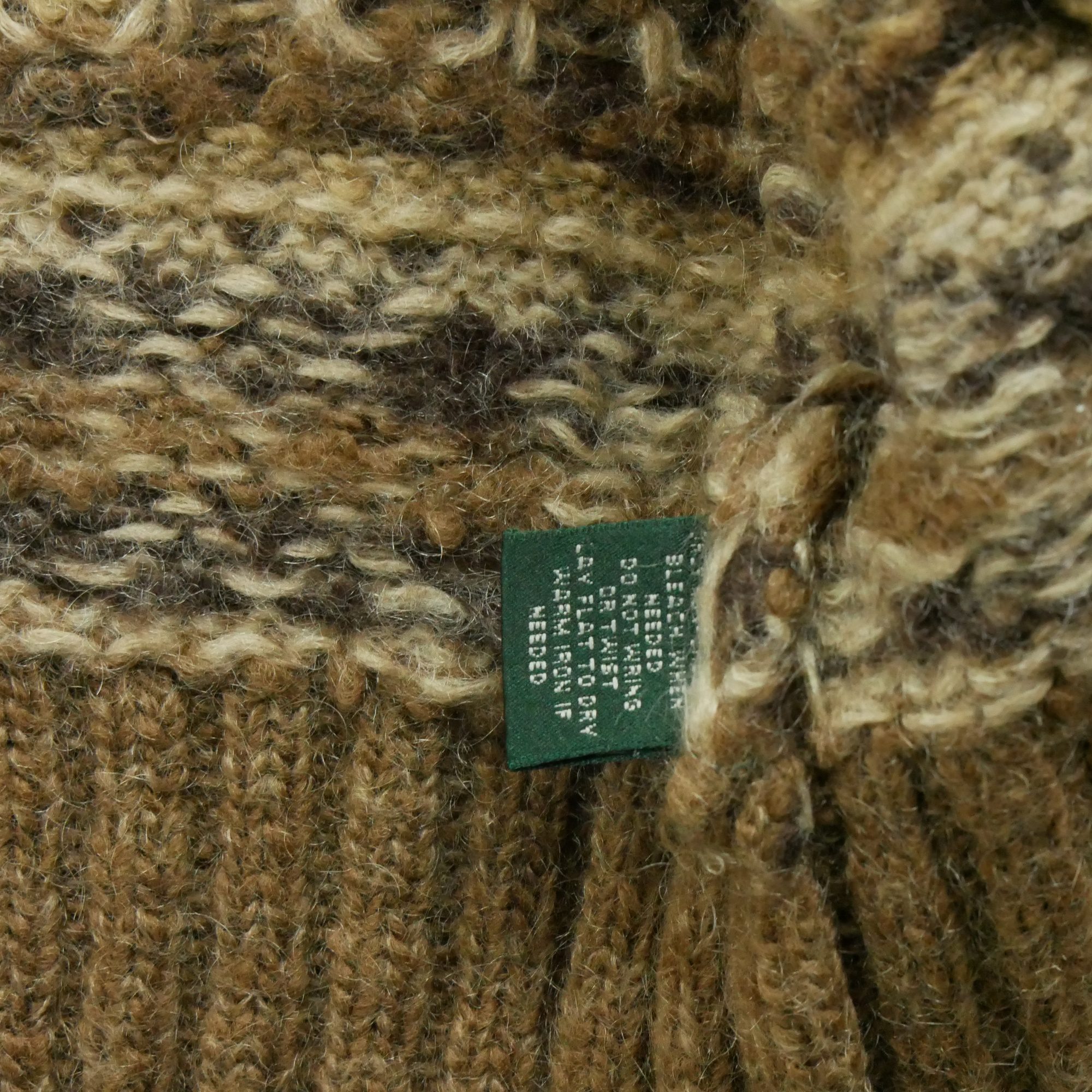 Pull Femme  en laine Marron 6