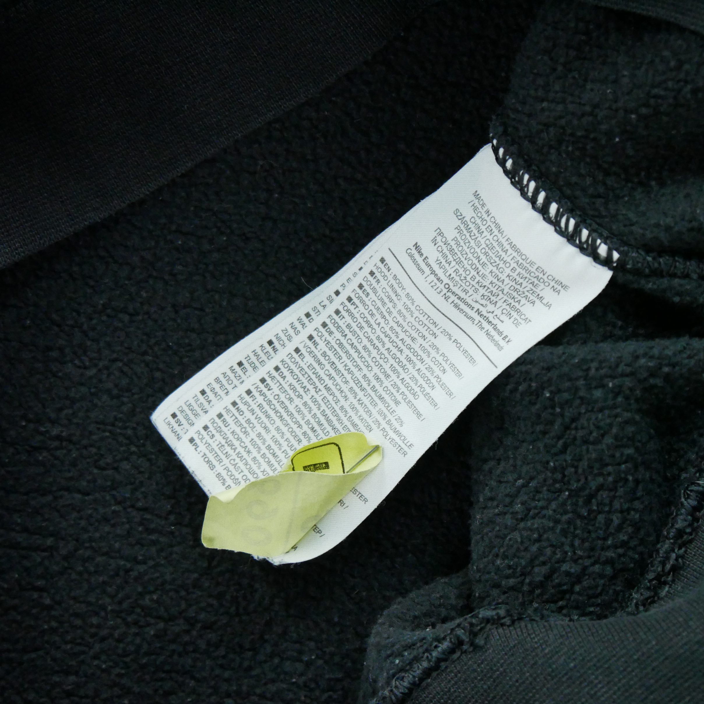 Sweat à capuche Homme  JDI Noir 6