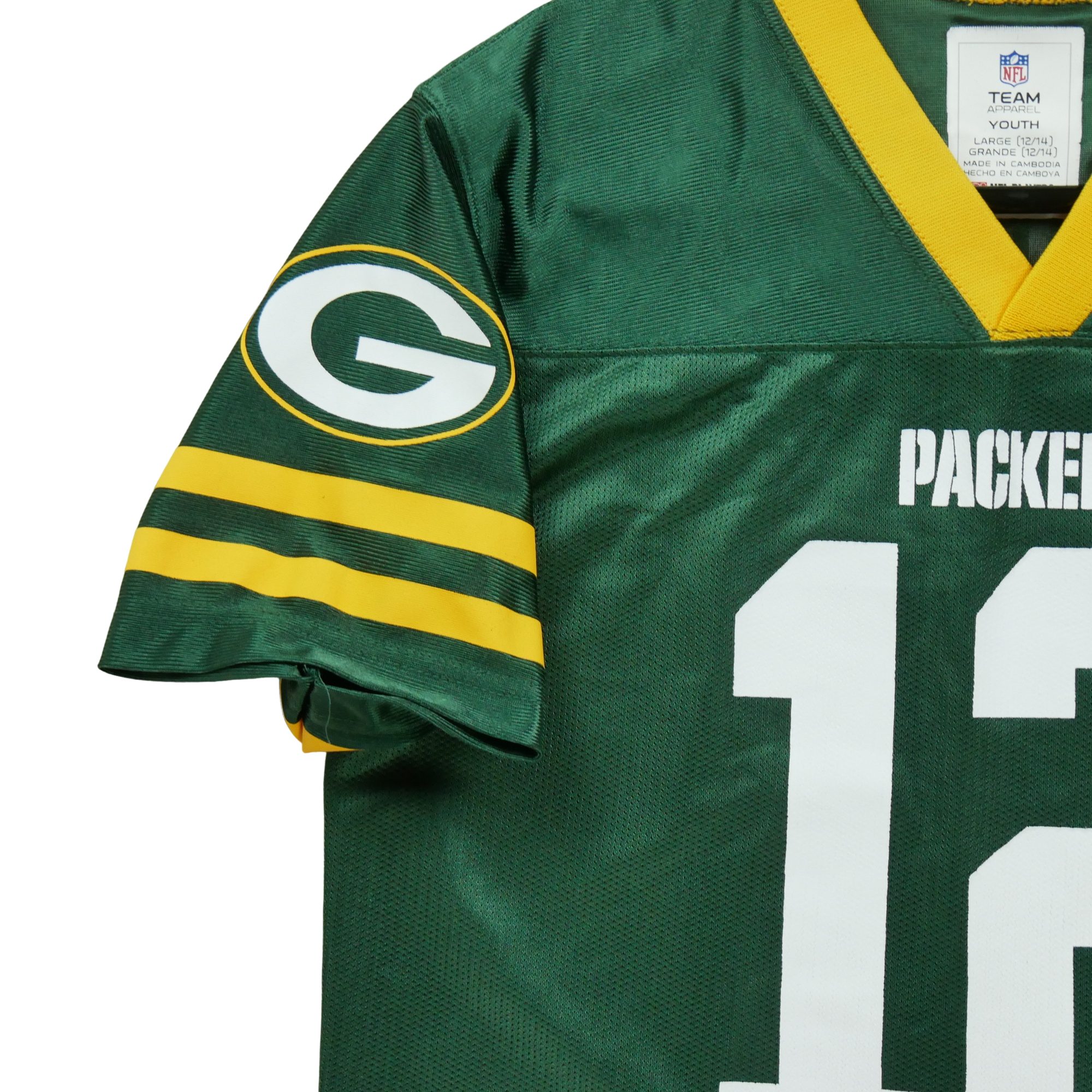 Maillot Homme NFL Green Bay Packers Vert 7