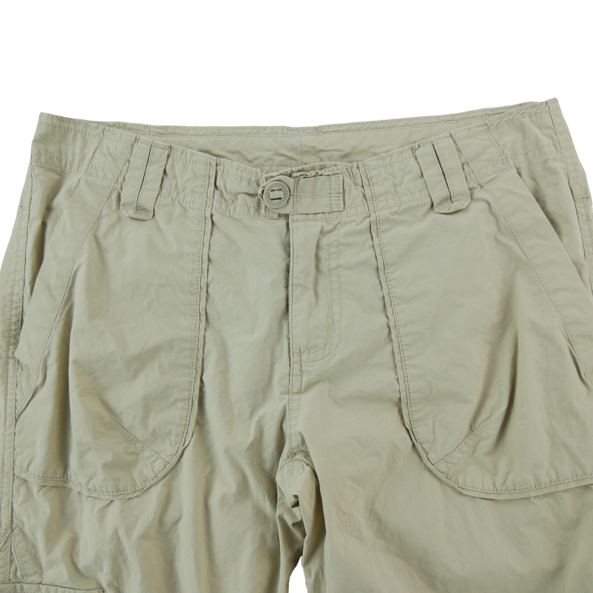Pantacourt Femme cargo Beige 3