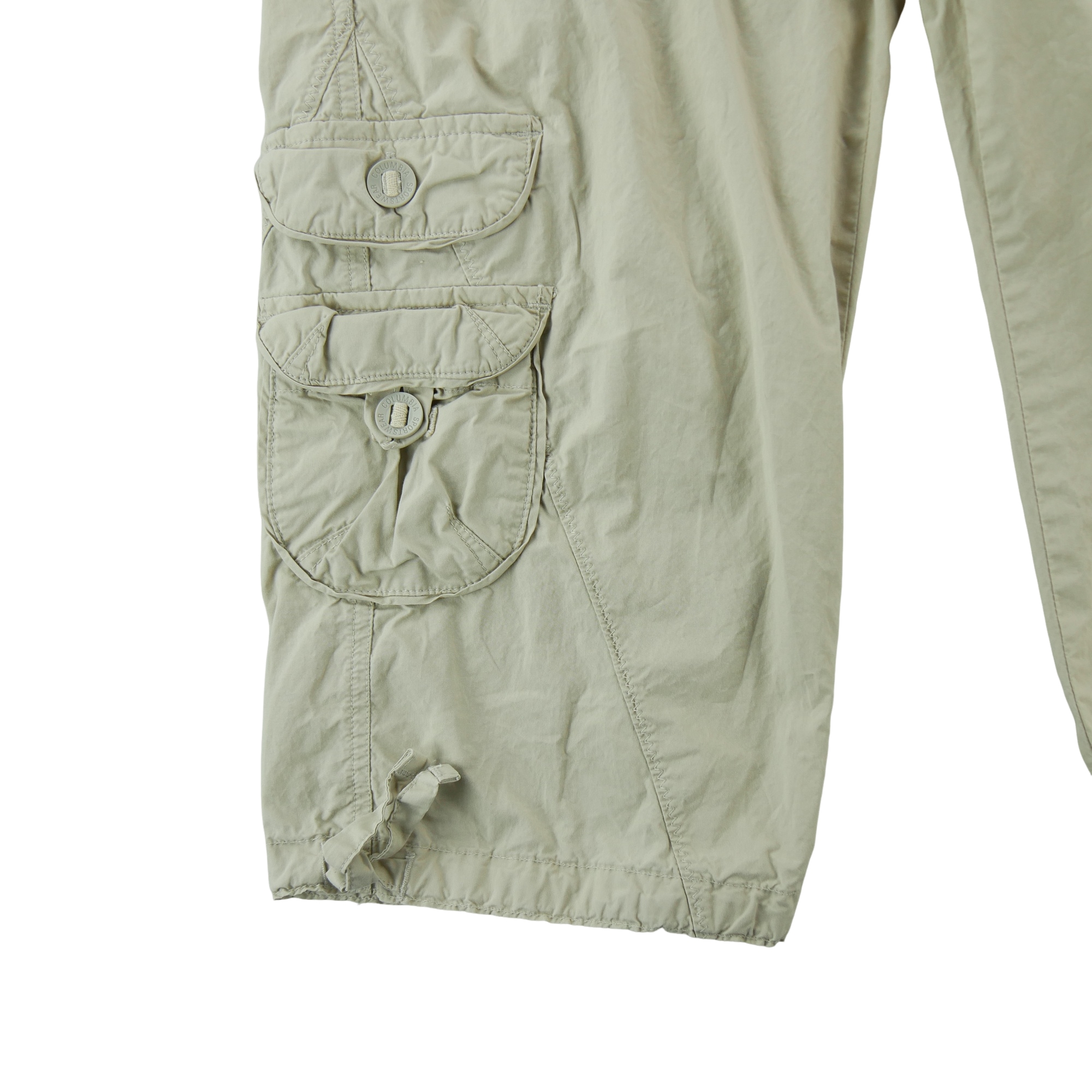 Pantacourt Femme cargo Beige 5