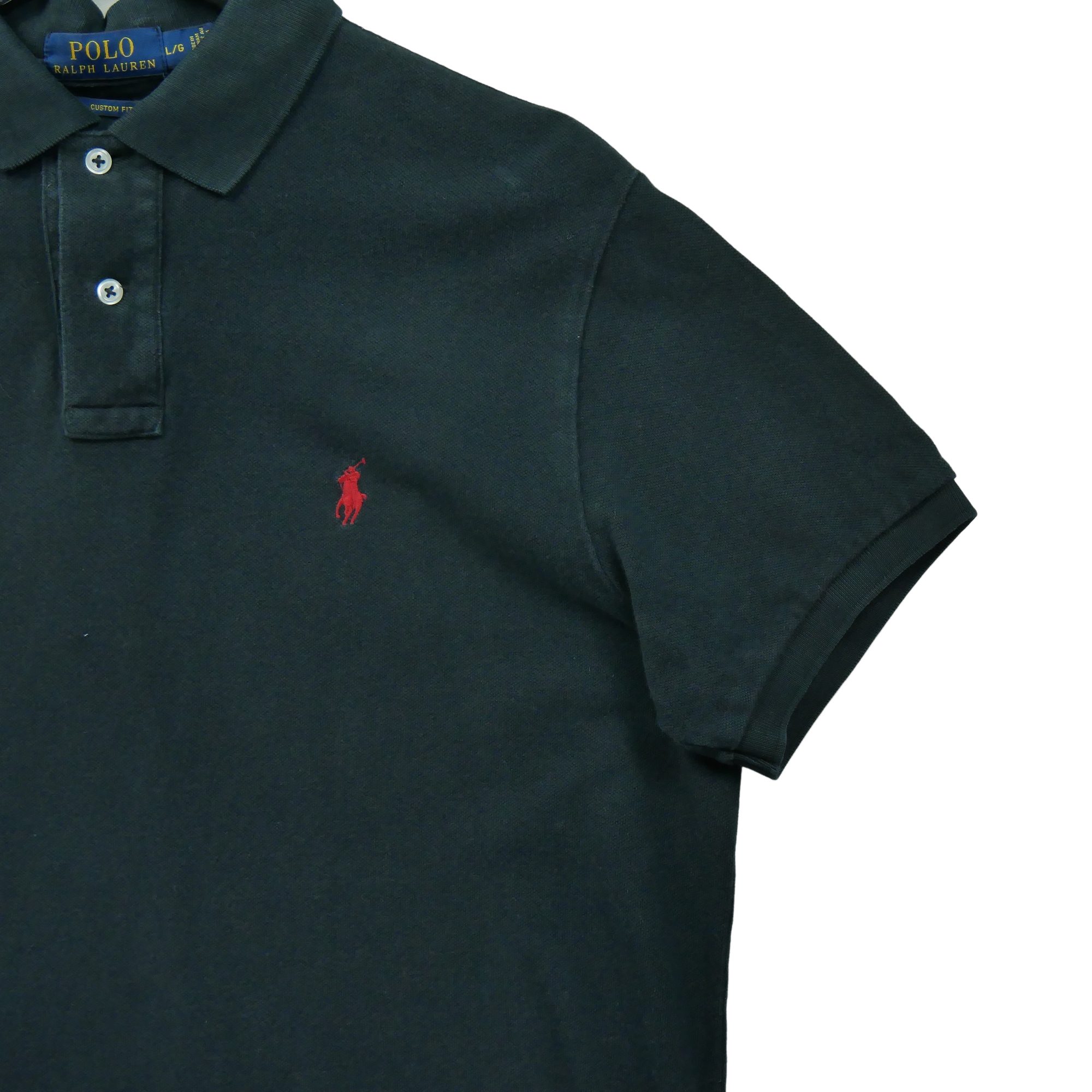 Polo manches courtes Homme  Noir 4