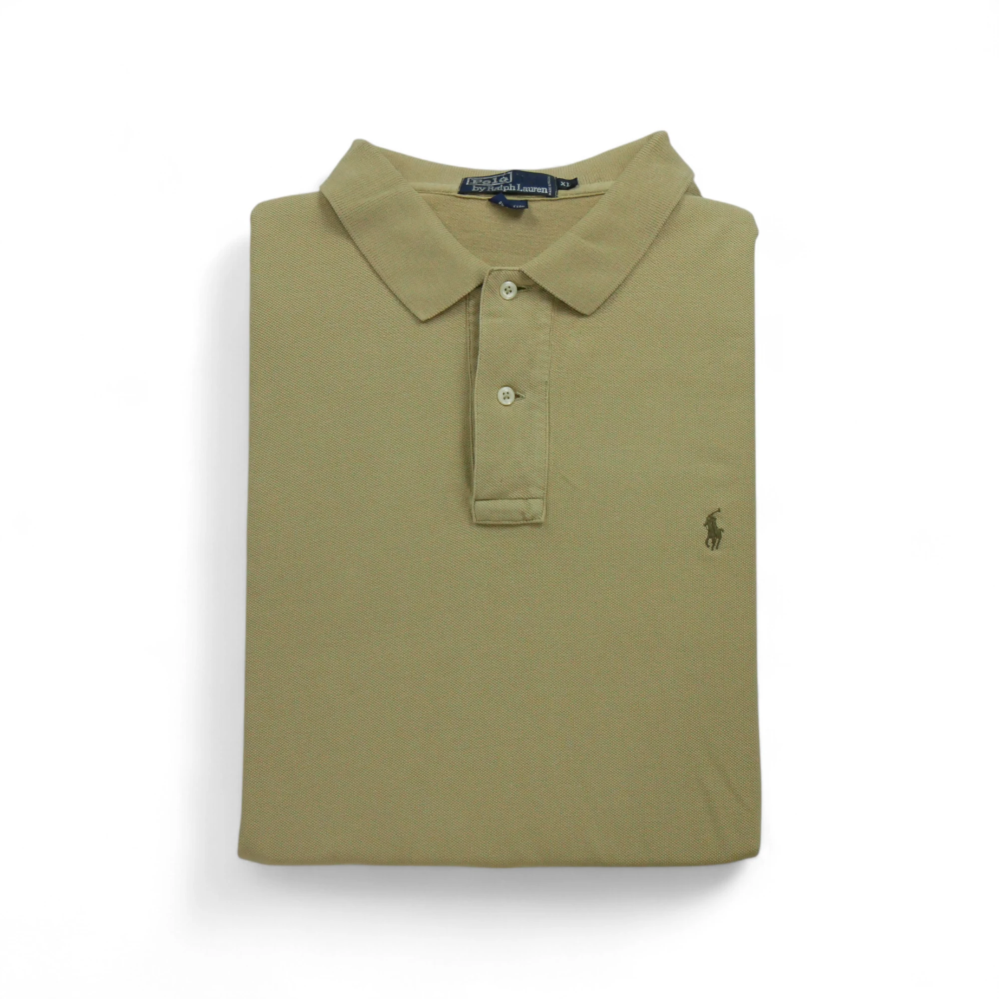 Polo manches courtes Homme Beige - Bon état