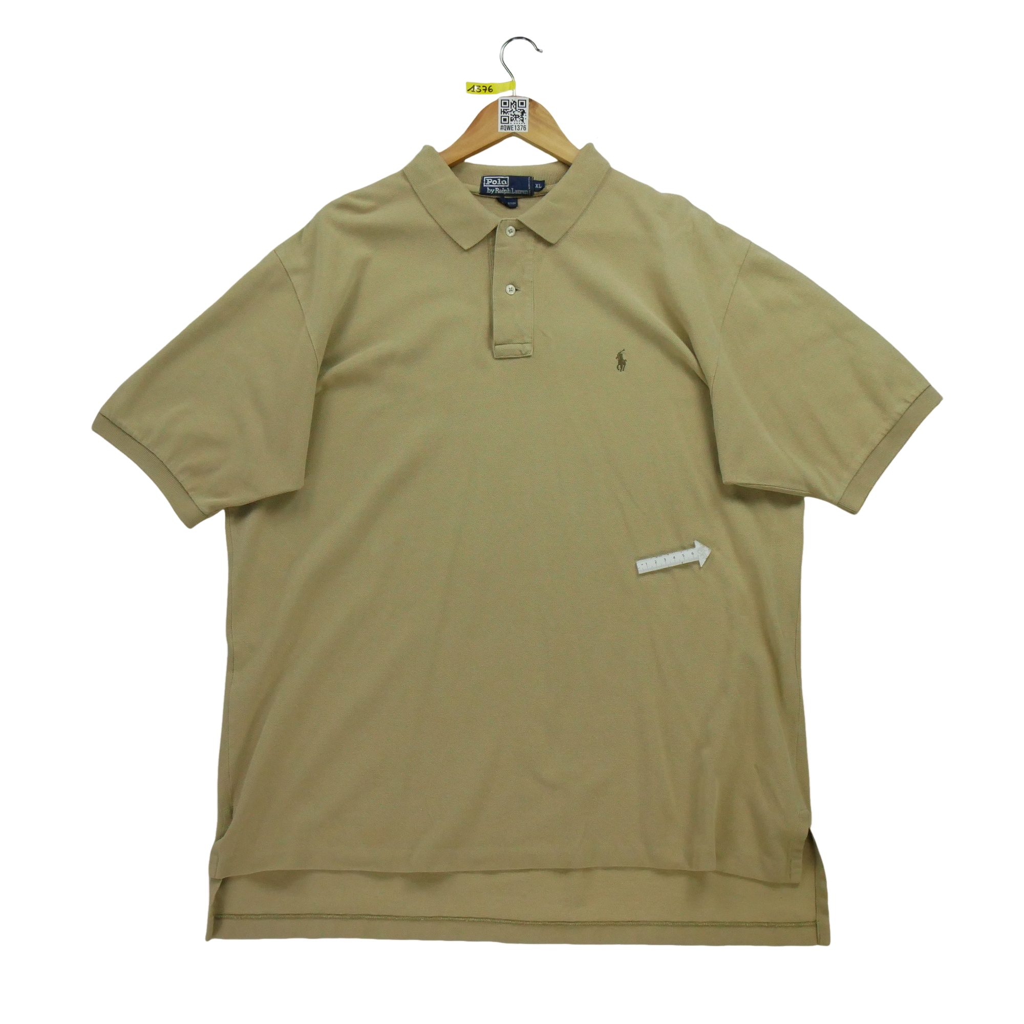 Polo manches courtes Homme  Beige 5