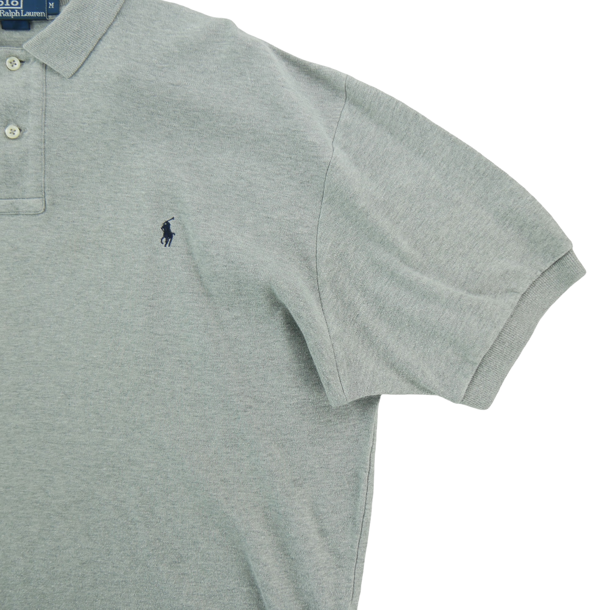 Polo manches courtes Homme  Gris 4