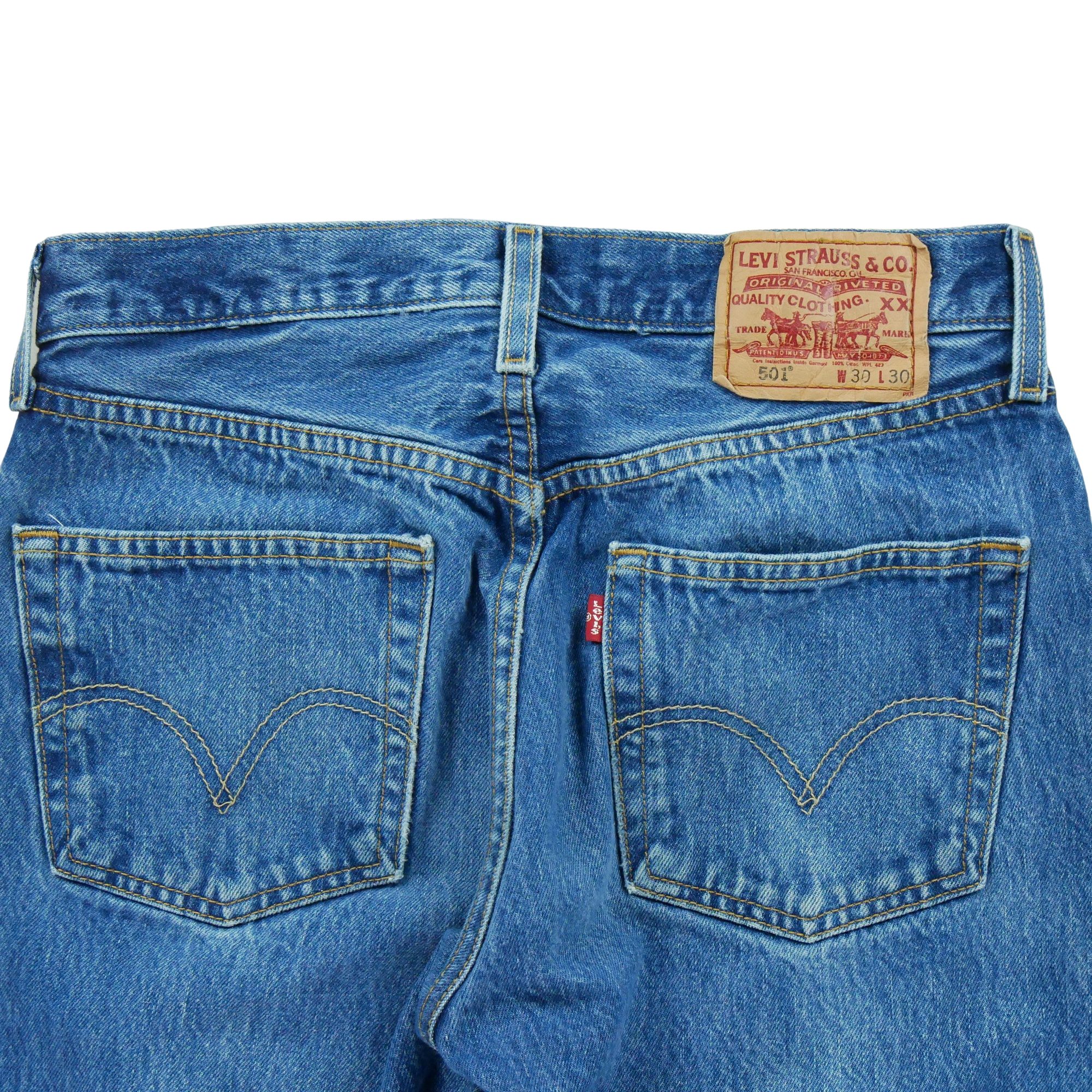 Jean Homme Levis 501 Bleu 4