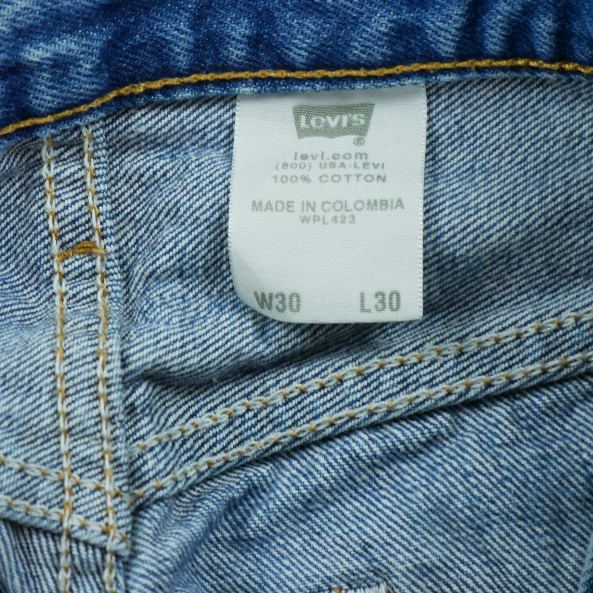 Jean Homme Levis 501 Bleu 7