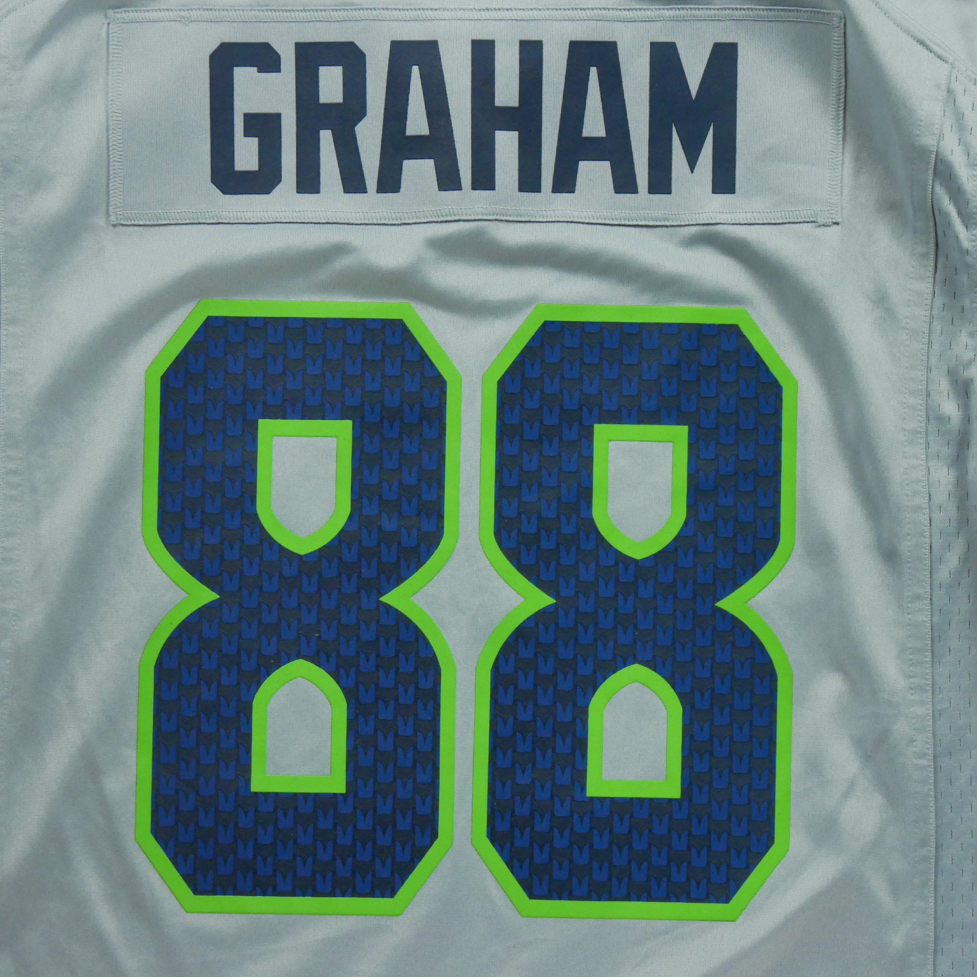 Maillot Homme NFL Seattle Seahawks Gris 5